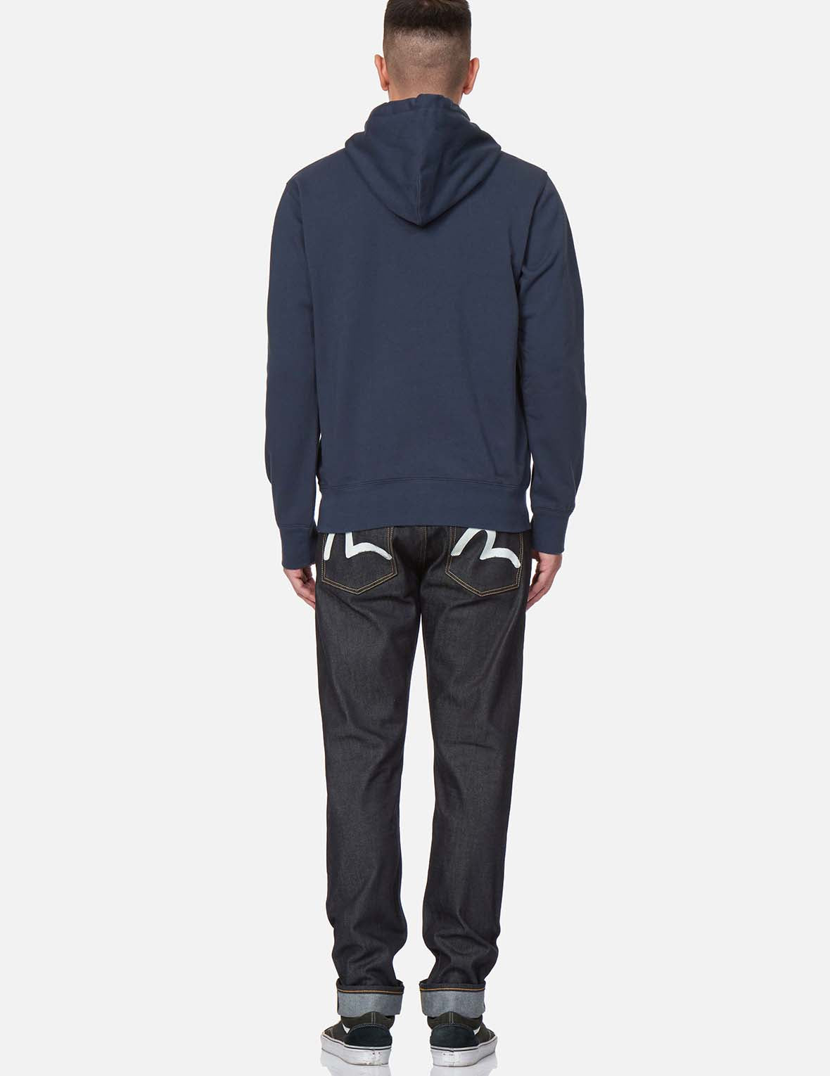 Seagull Print Hooded Sweatshirt