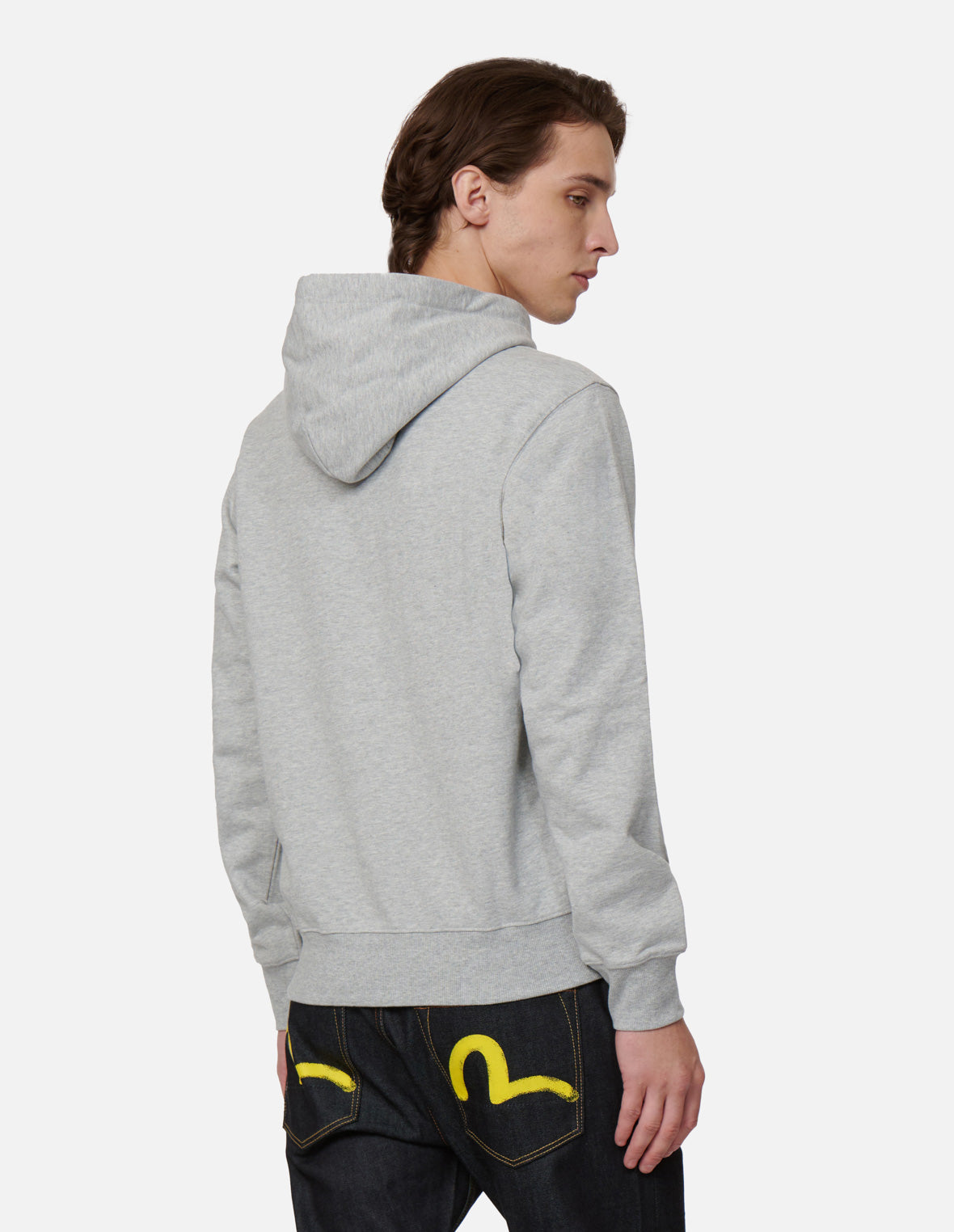 Seagull Print Hooded Sweatshirt