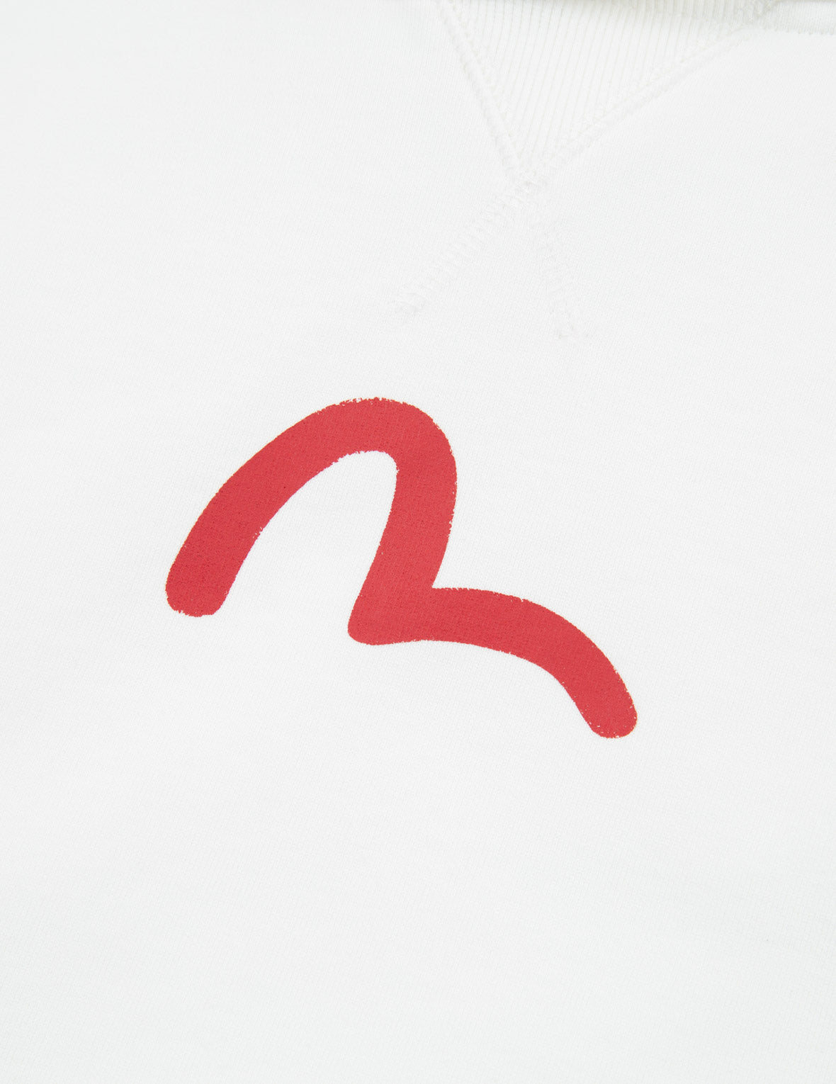 Seagull Print Hooded Sweatshirt