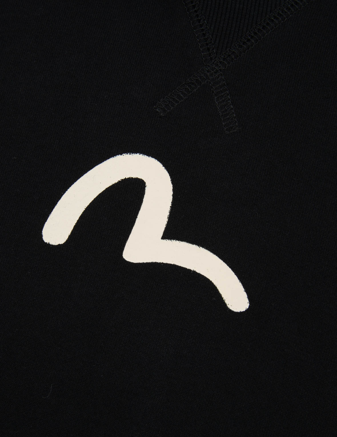 Seagull Print Hooded Sweatshirt