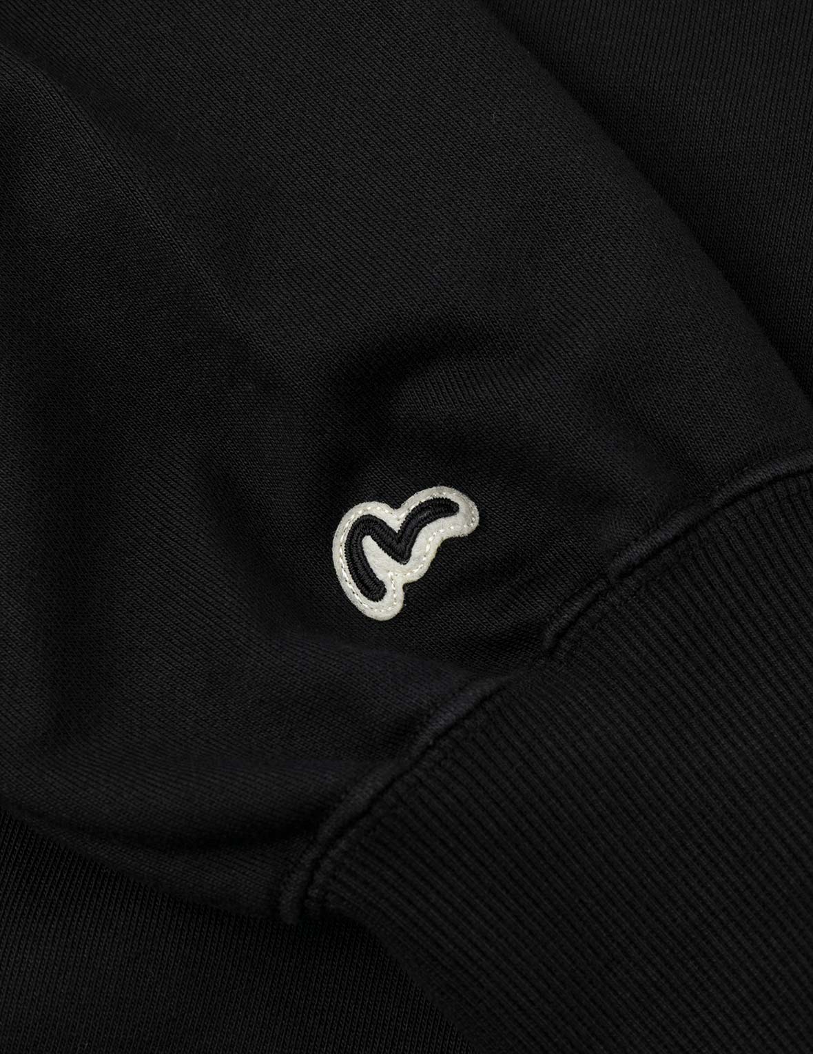 UFO印花與海鷗貼布繡寬版休閒衛衣