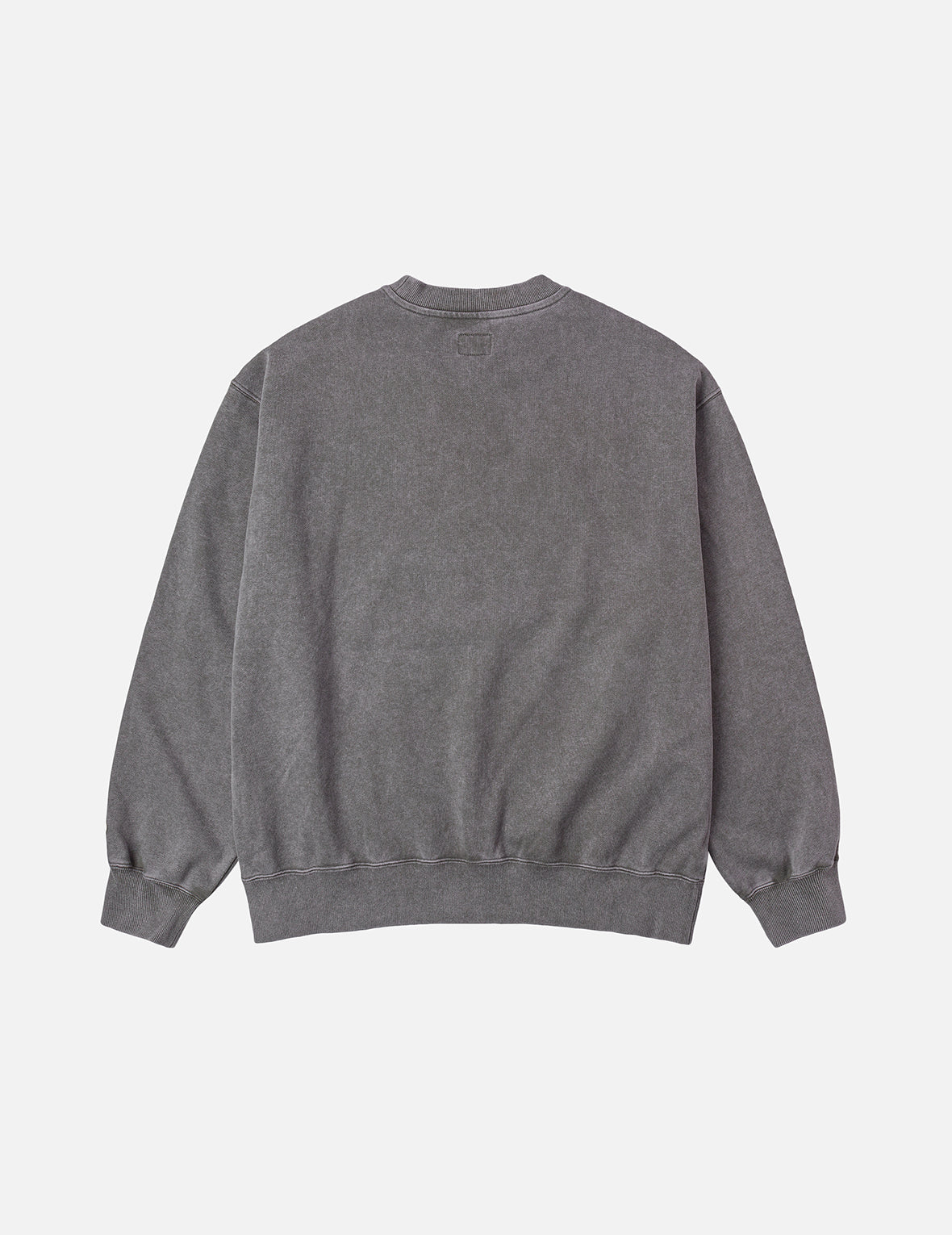 UFO印花與海鷗貼布繡寬版休閒衛衣