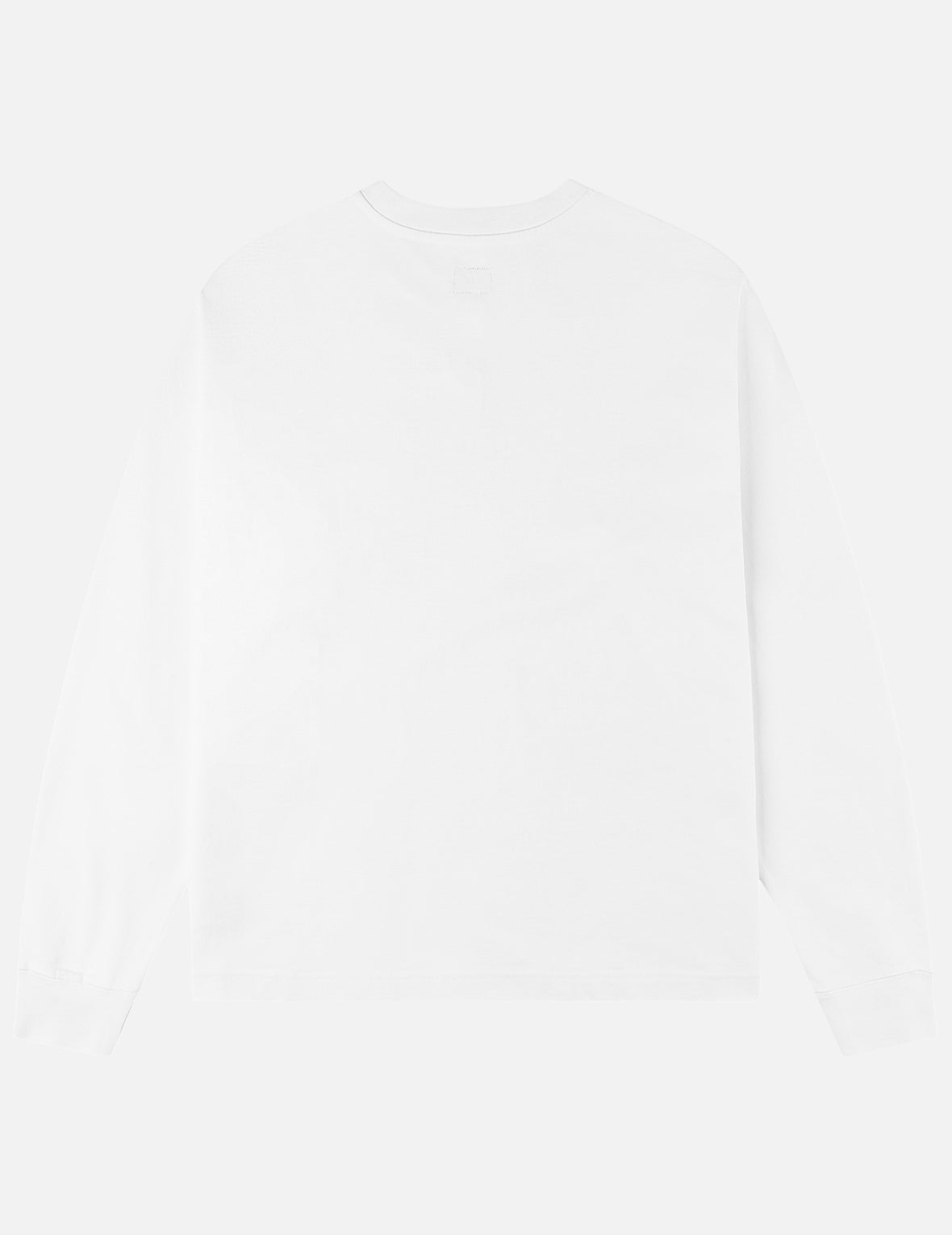 Seagull Embroidery Pocket Relax Fit Long-sleeve T-shirt