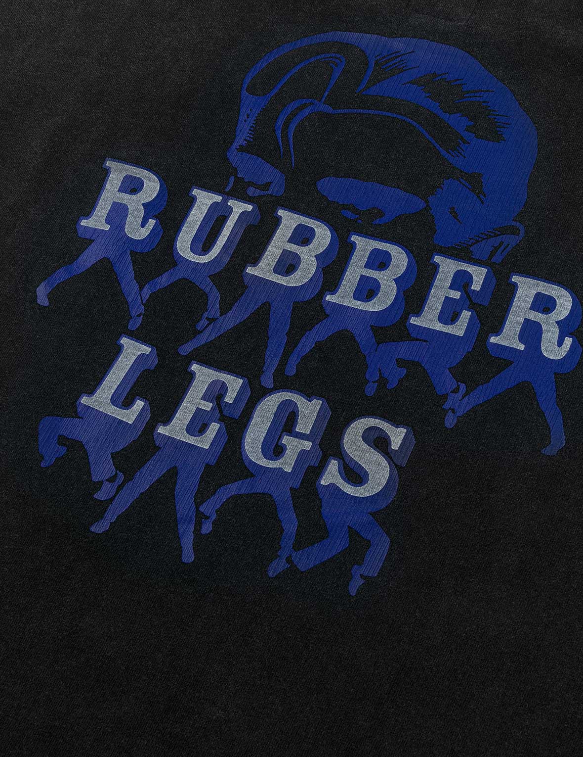 海鷗與美國舞蹈印花寬版休閒長袖T恤