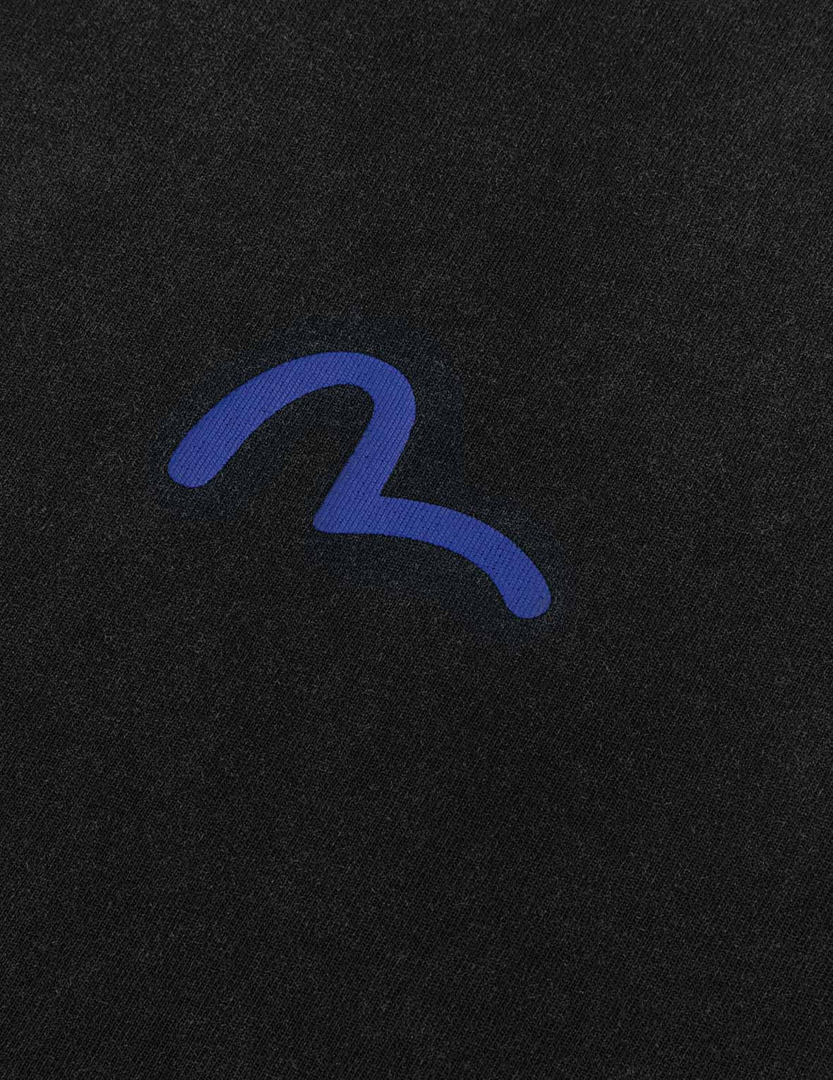 海鷗與美國舞蹈印花寬版休閒長袖T恤