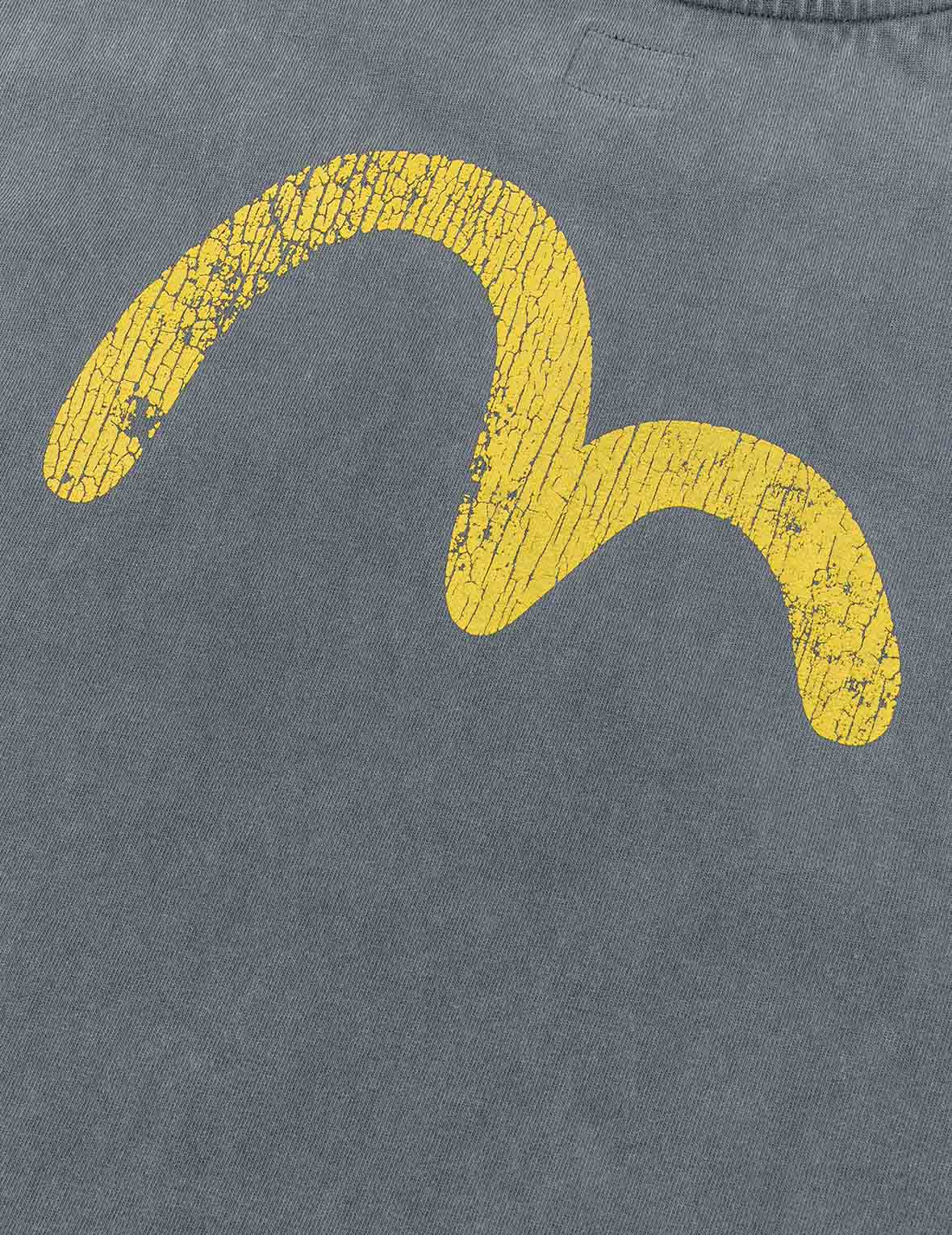 海鷗印花寬版休閒T恤