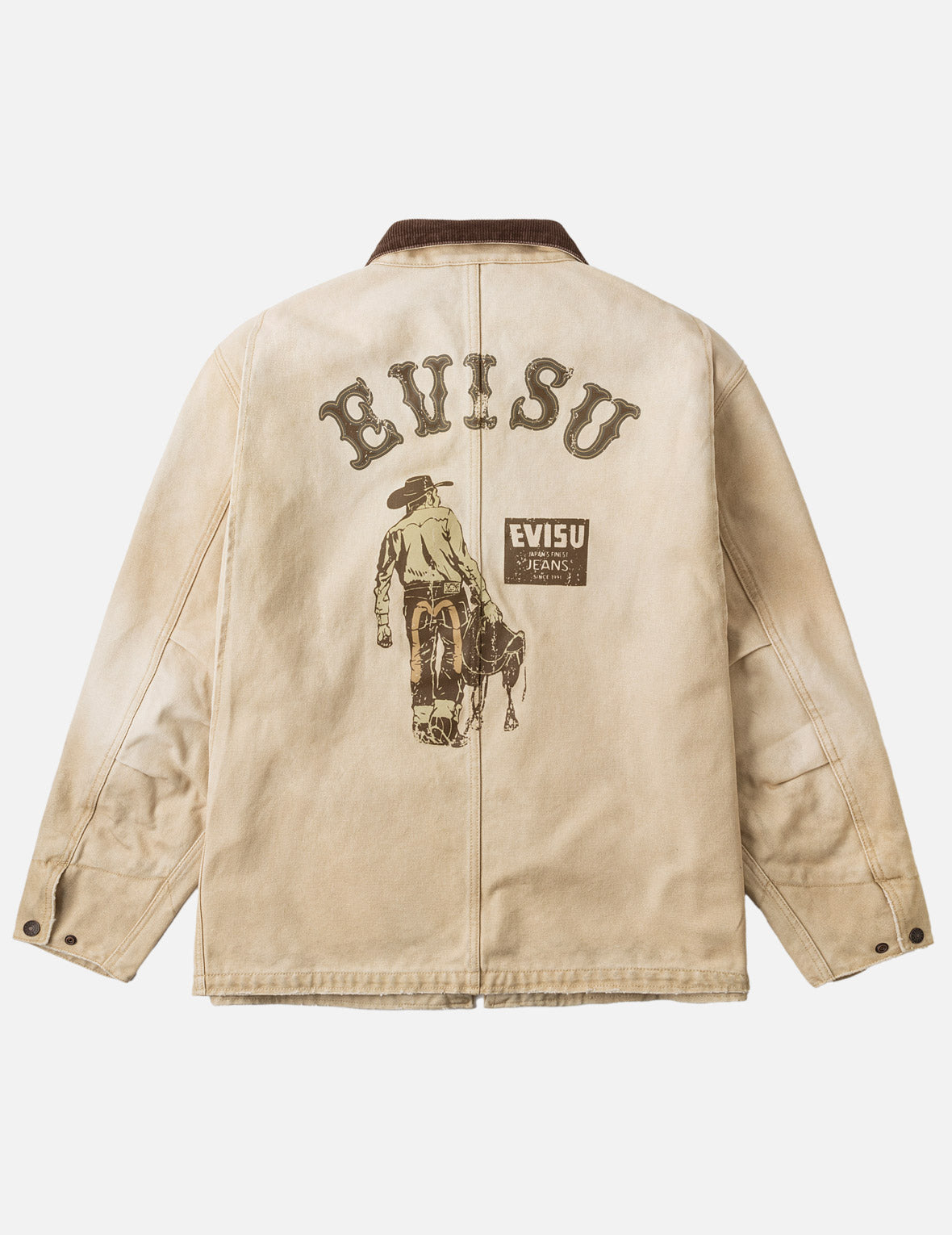 Seagull Multi-Pocket Vintage Canvas Coverall Jacket