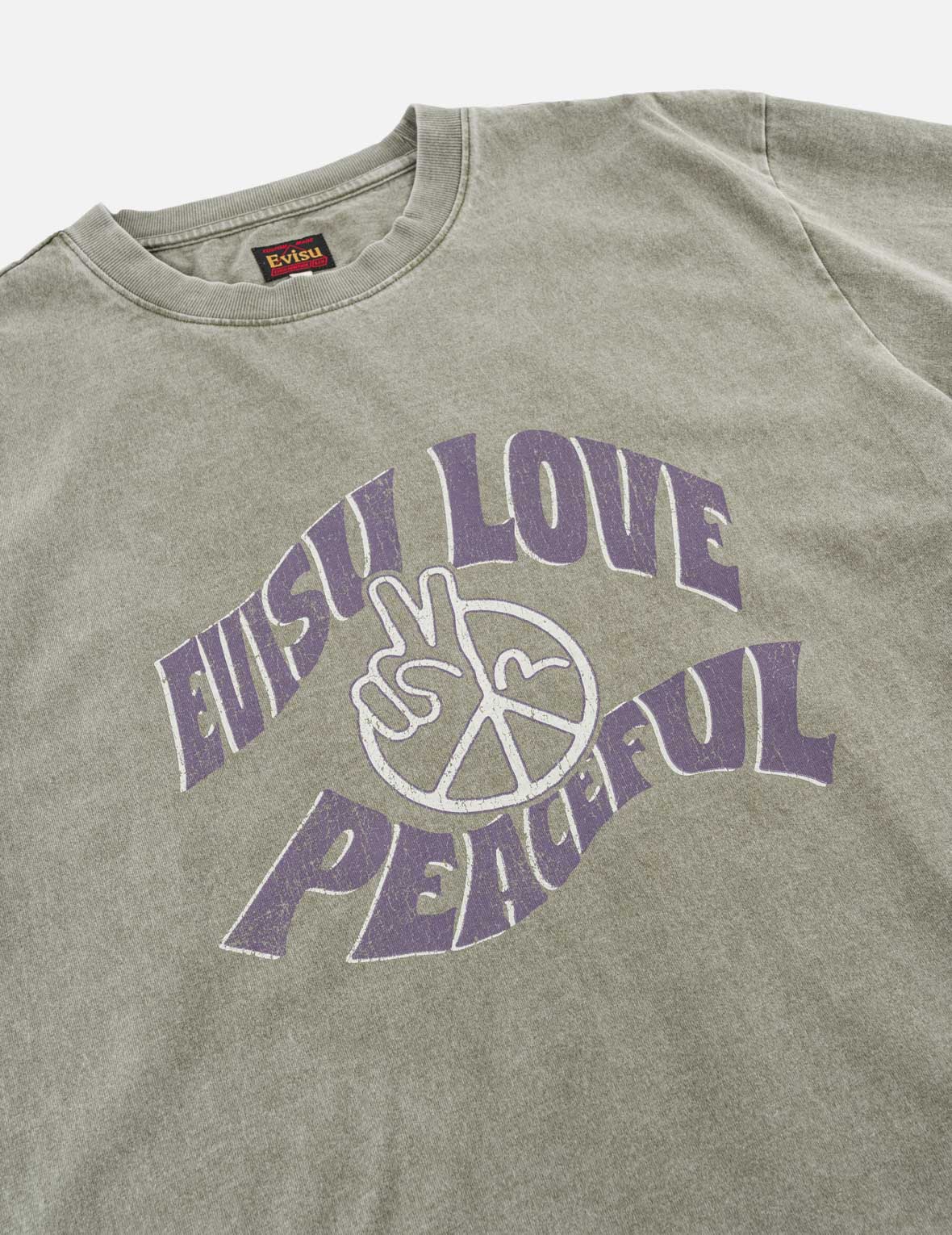 EVISU Love Peace和平T恤