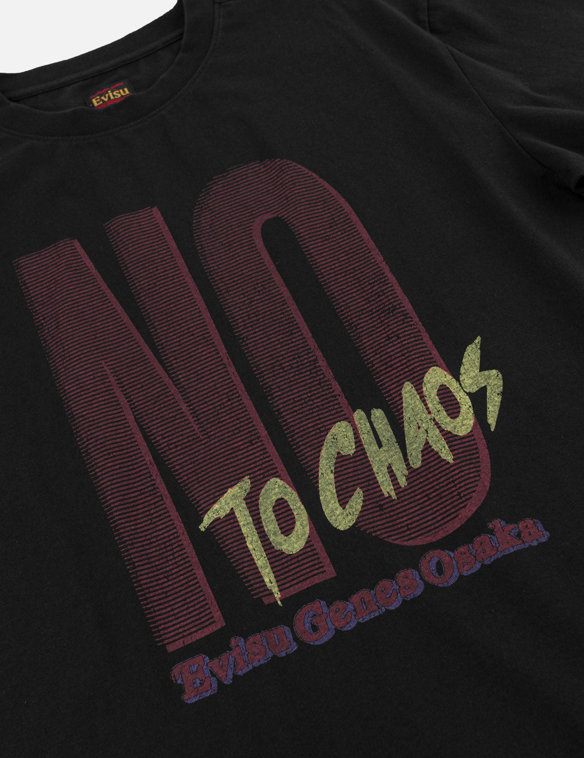 NO TO CHAOS Print T-shirt