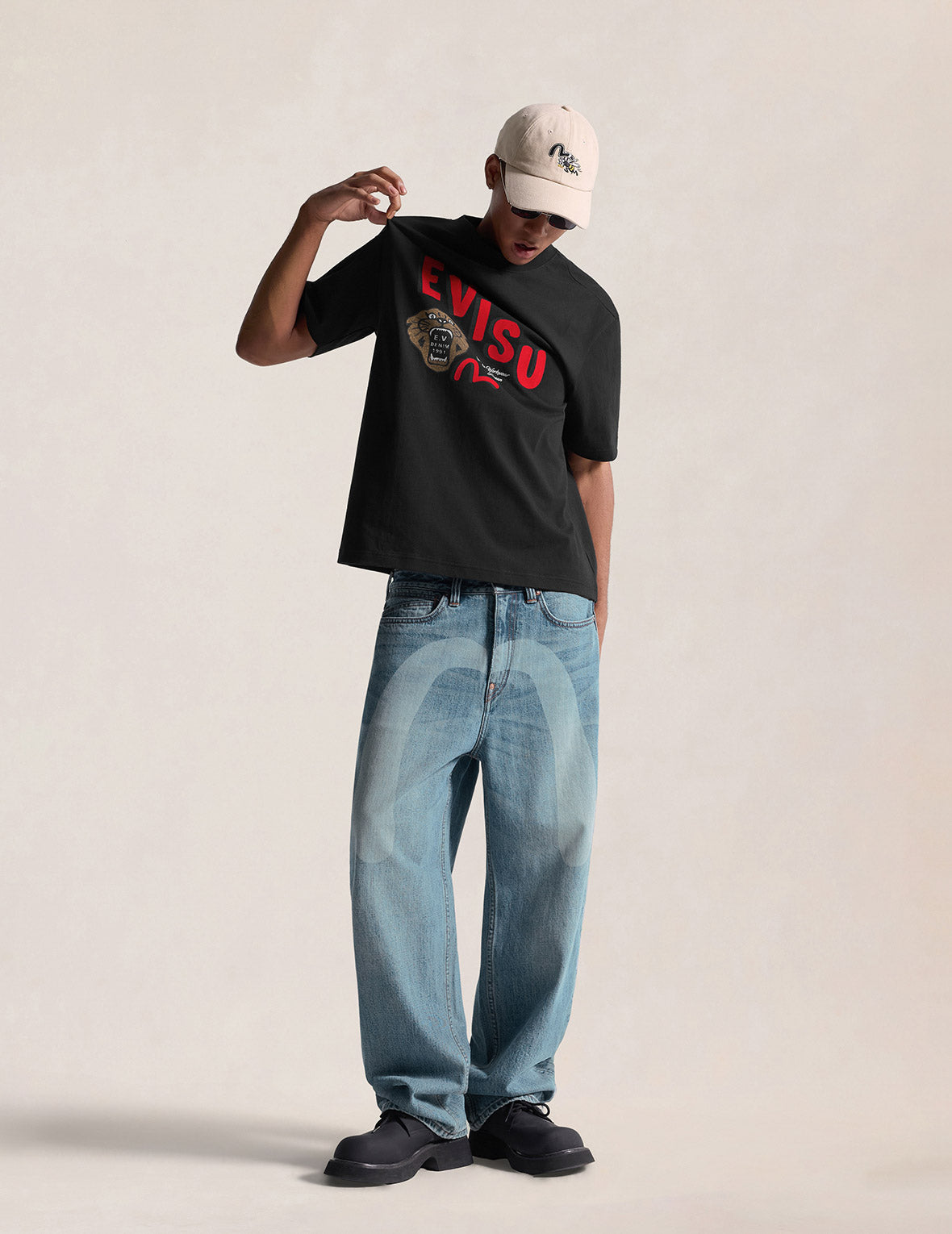 Tiger EVISU T-Shirt