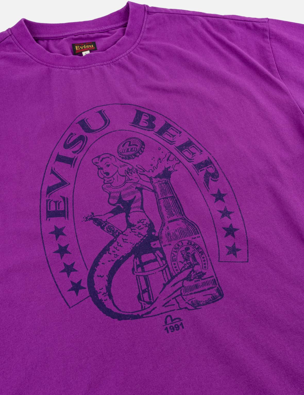 EVISU Beer Mermaid T-Shirt
