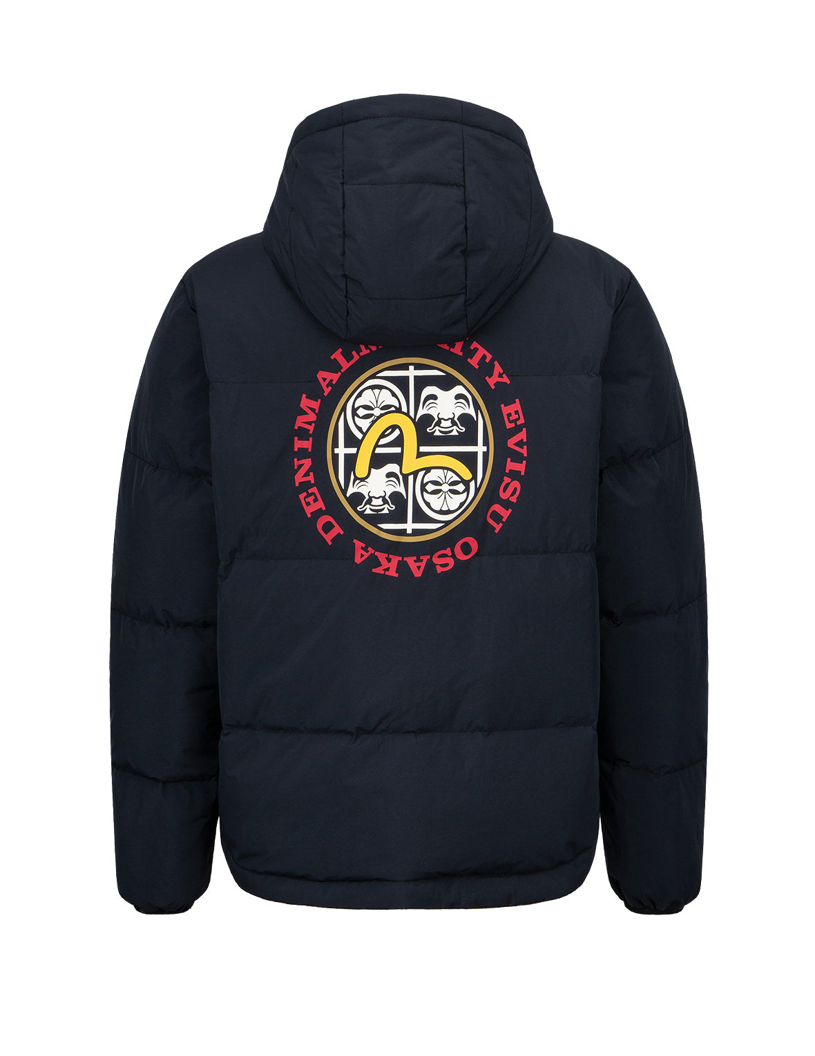 海鷗印花羽絨夾克