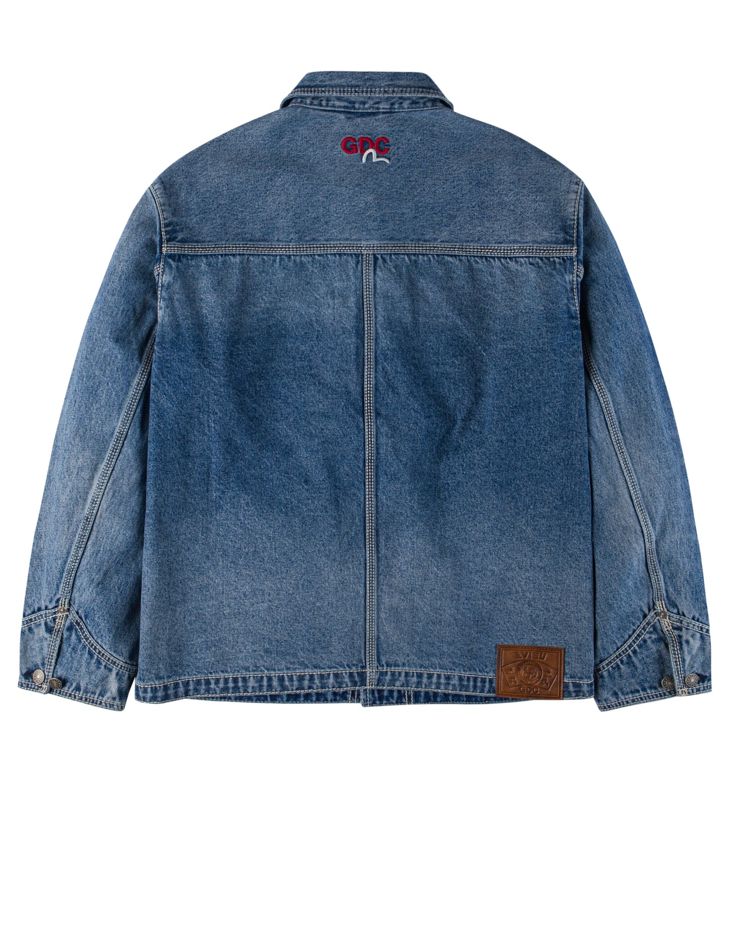 EVISU X GDC Embroidery Relax Fit Denim Jacket