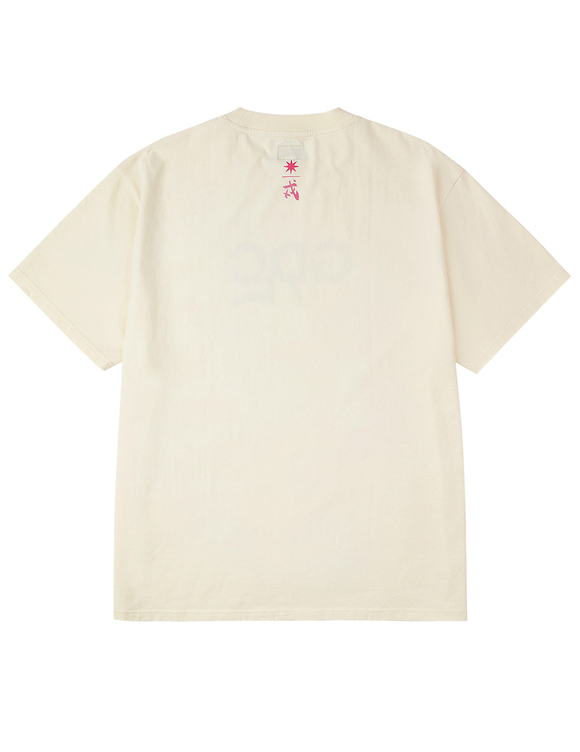 EVISU X GDC 髒洗寬版休閒T恤