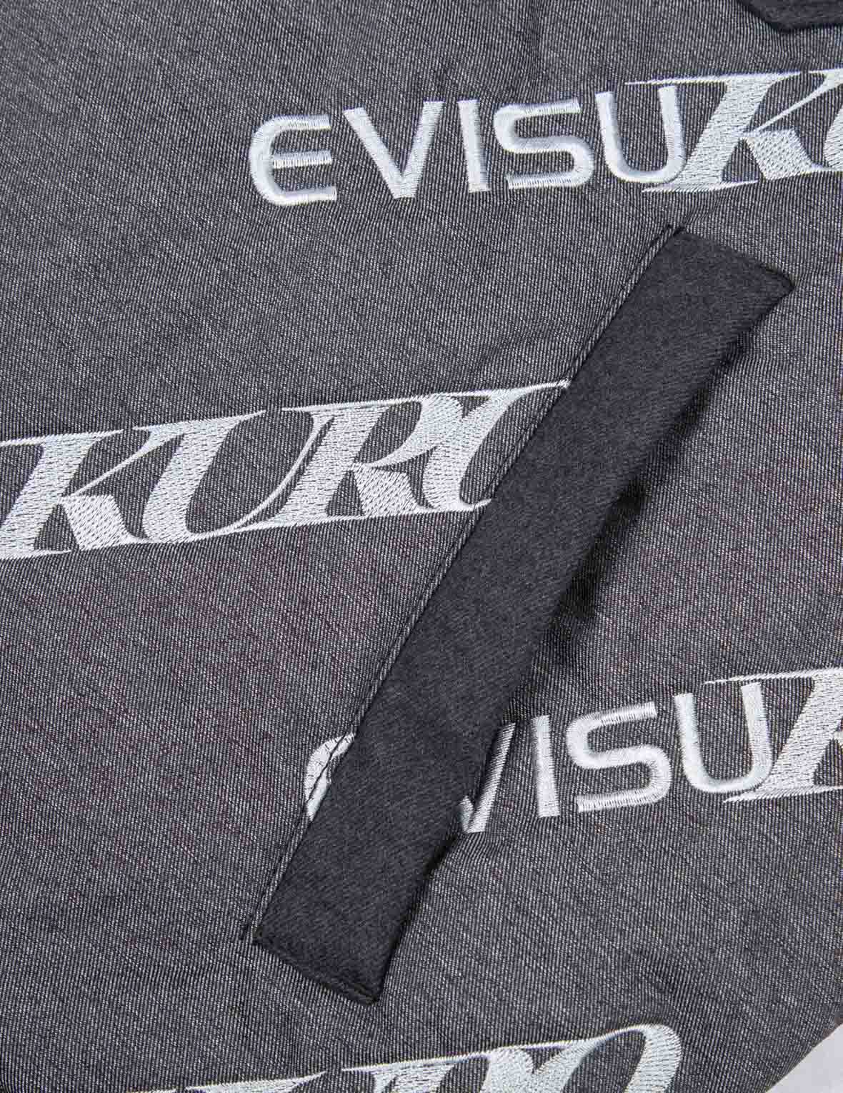 滿地Logo刺繡夾棉夾克