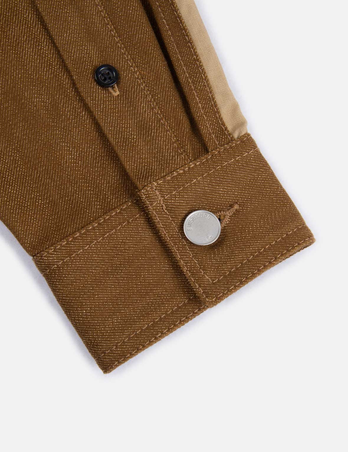 刺子繡Logo刺繡牛仔夾克