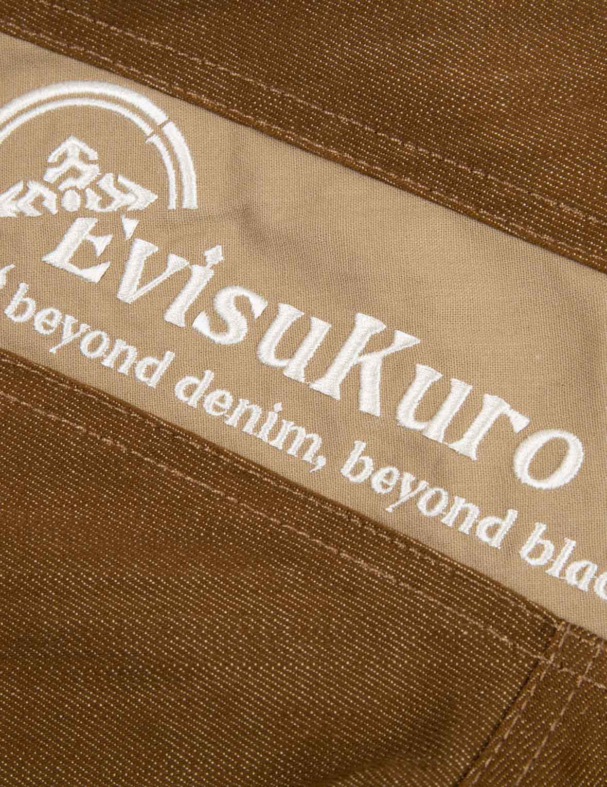 刺子繡Logo刺繡牛仔夾克