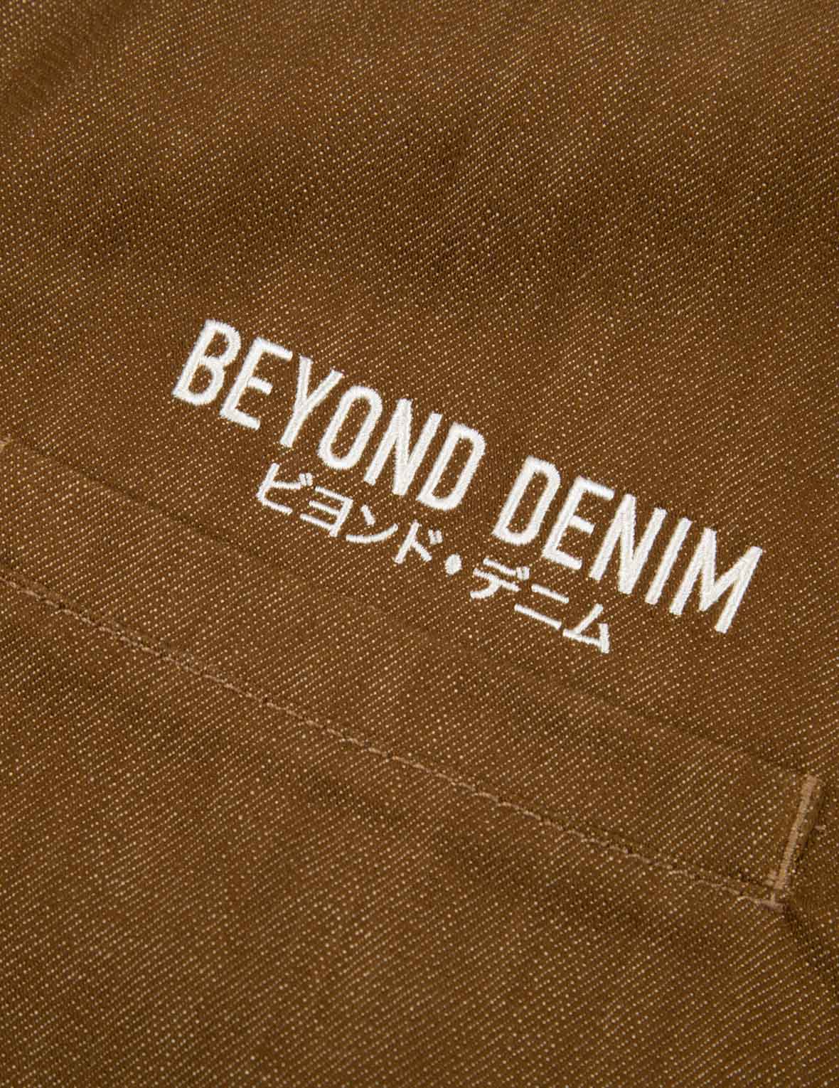 刺子繡Logo刺繡牛仔夾克