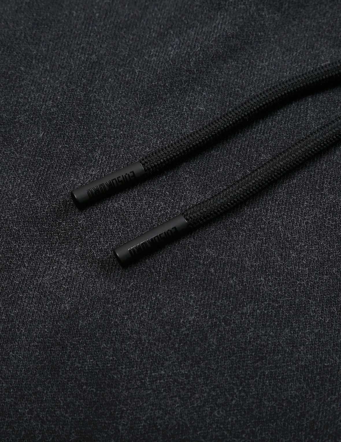 多徽章設計半拉鍊連帽衛衣