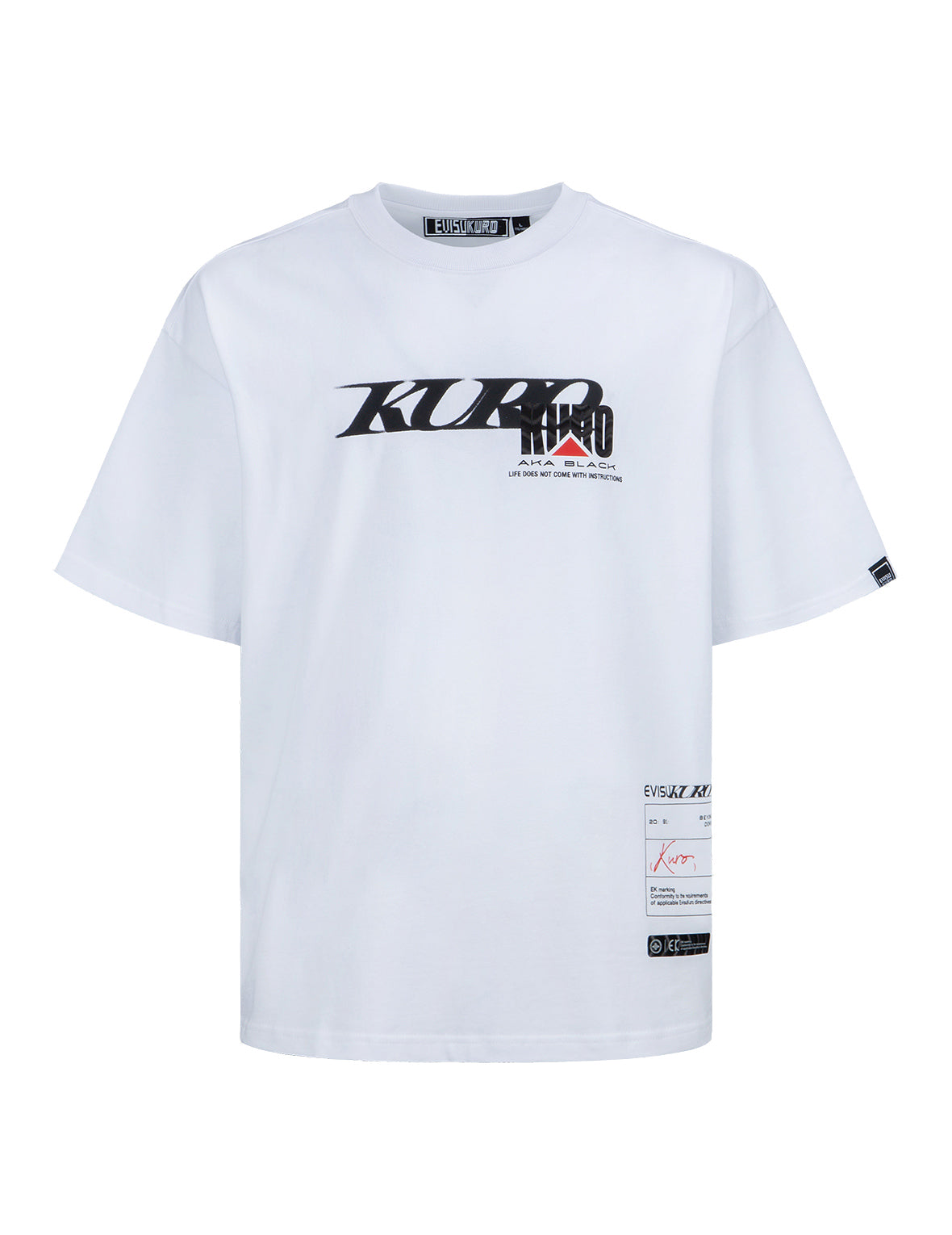 Ripple Effect Seagull and Shadow Print T-shirt