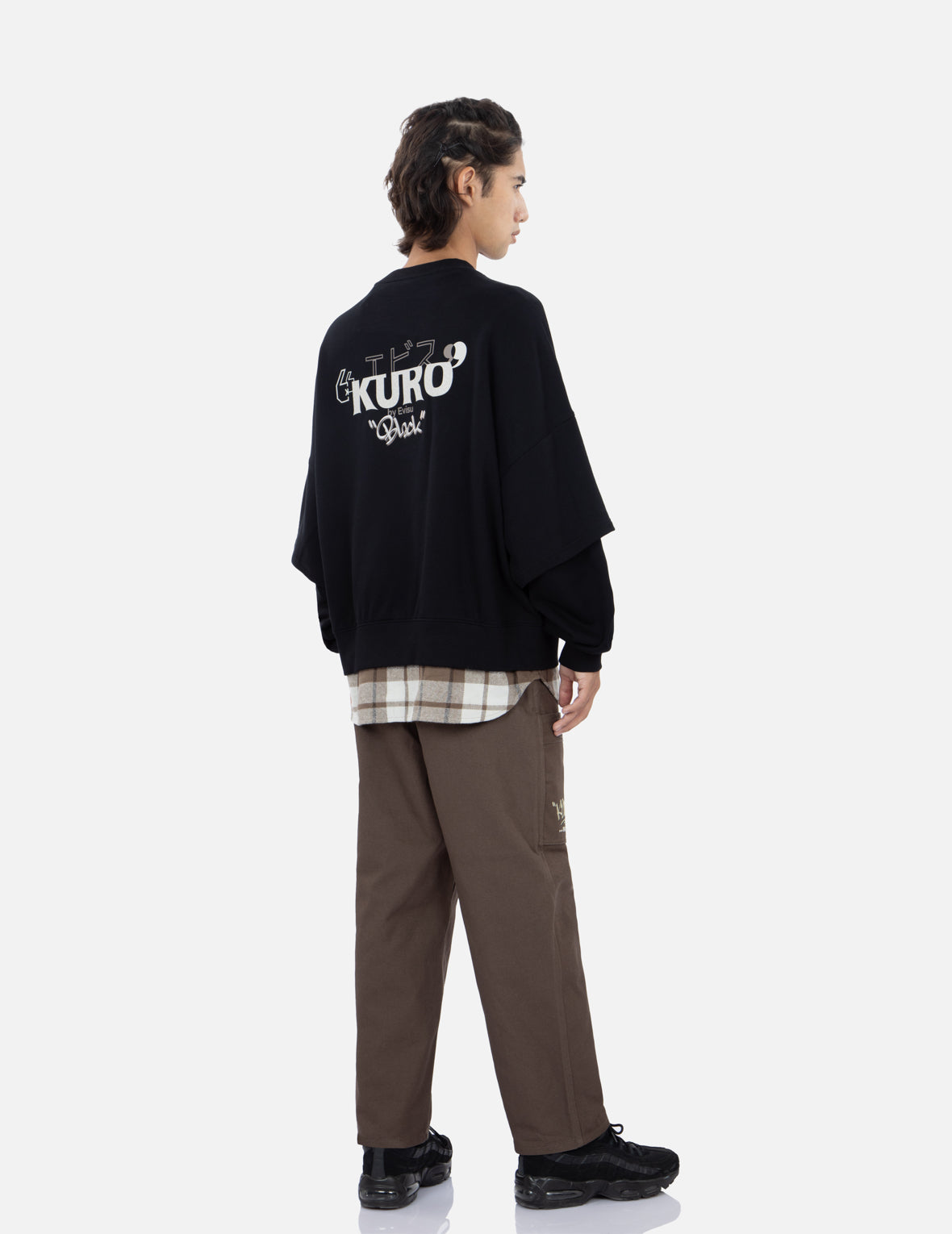 拼接衣擺仿兩件式衛衣