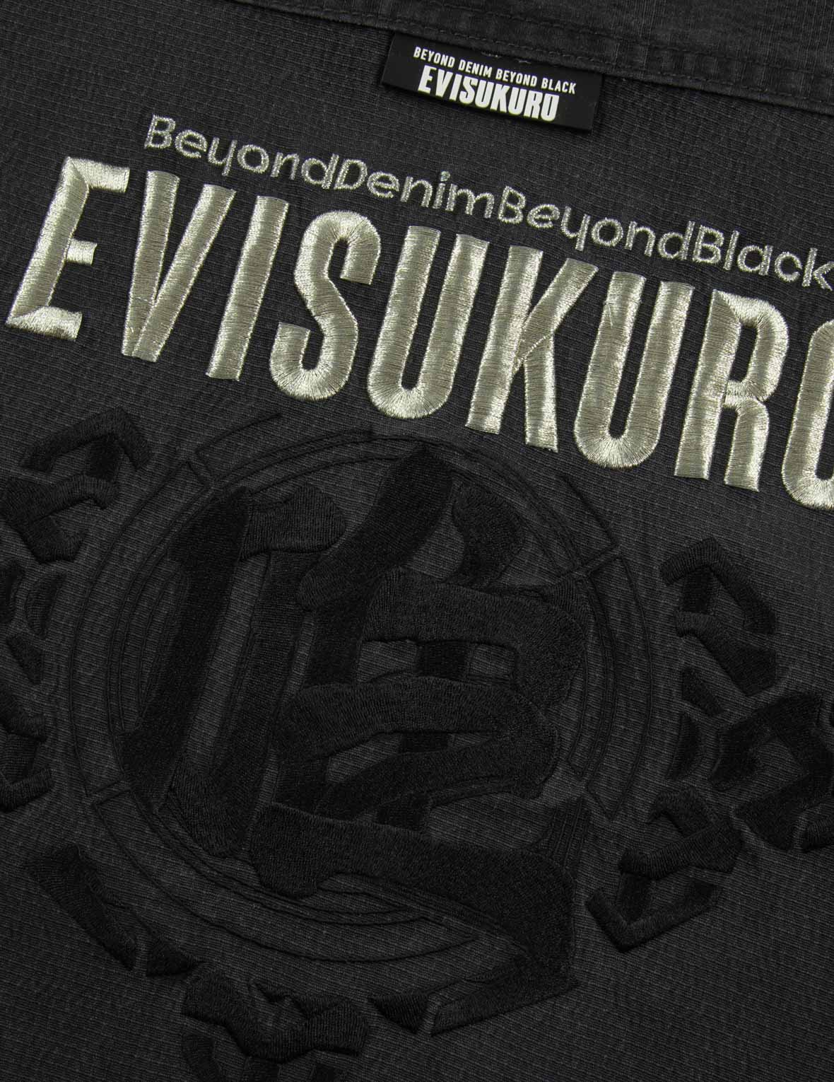 仿兩件式水洗寬版夾克