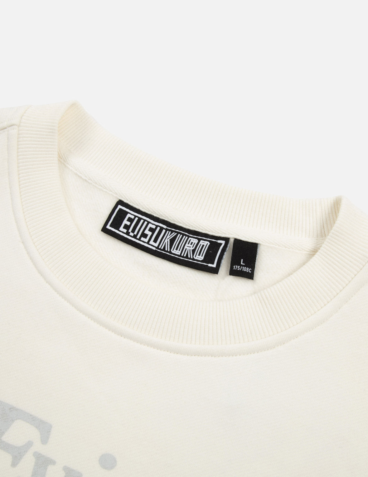 Logo and Seagull Print Oversized Sweatshirt