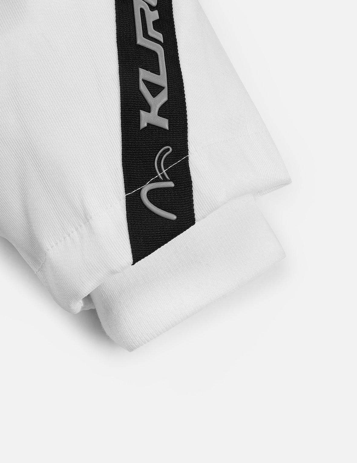 LED Light and Logo Print Relax Fit Down Jacket