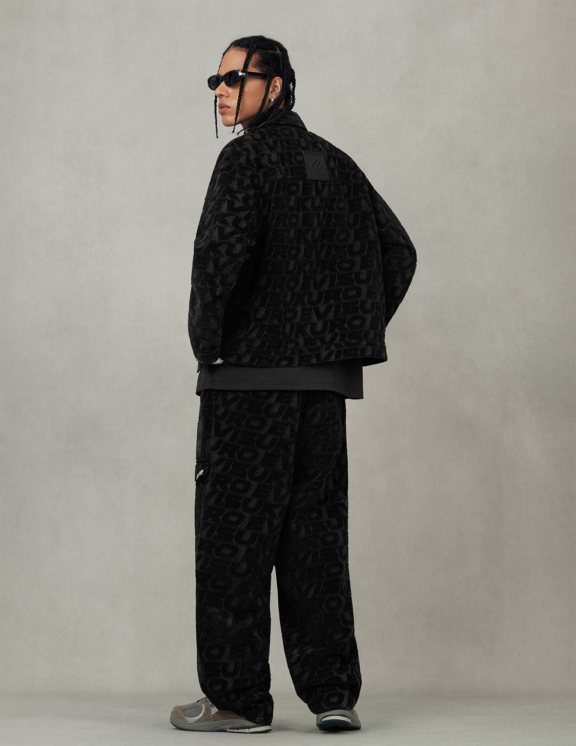 滿地EVISUKURO提花常規版型工裝外套