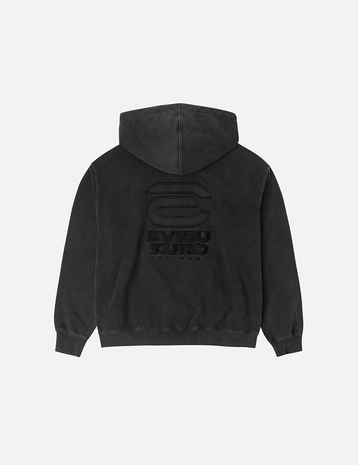 Seagull and EVISUKURO E Embroidery Loose Fit Hoodie