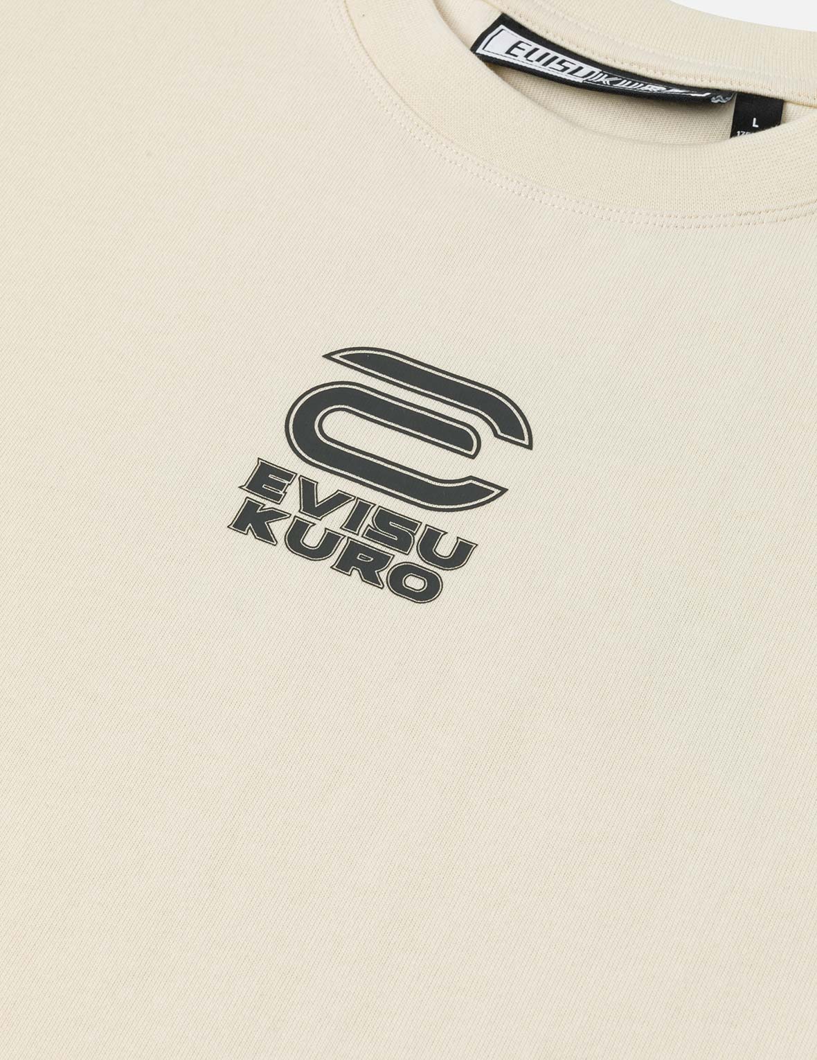 EVISUKURO and Contrasting Seagull Print Relax Fit T-shirt