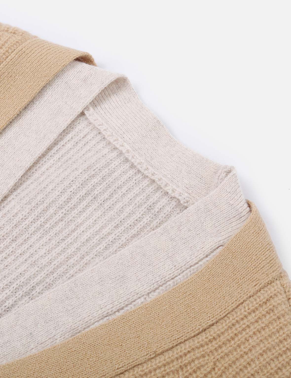 標誌刺繡兩件套針織開衫