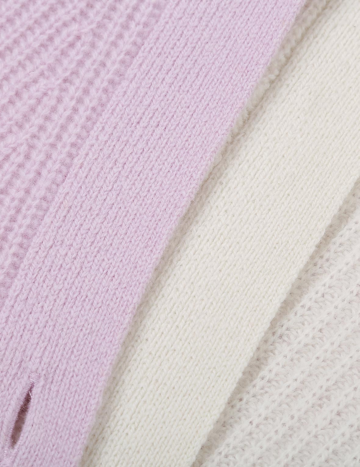 標誌刺繡兩件套針織開衫