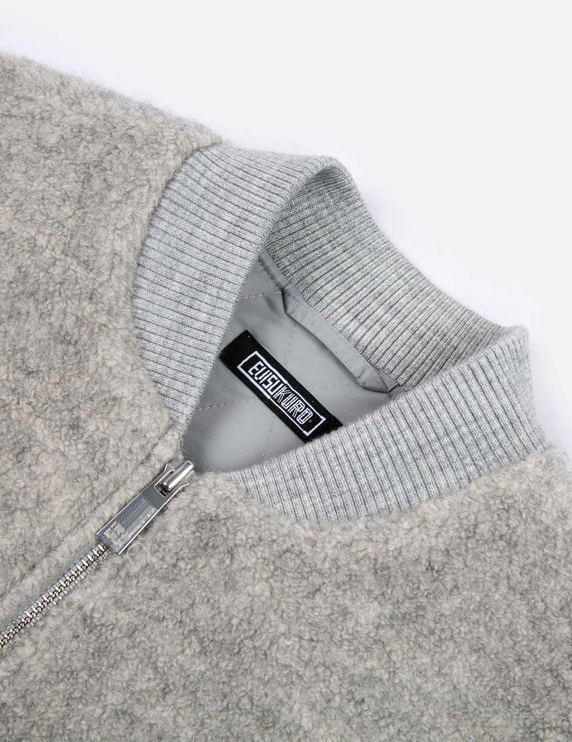 Fur Seagull Insert Padded Sherpa Bomber Jacket