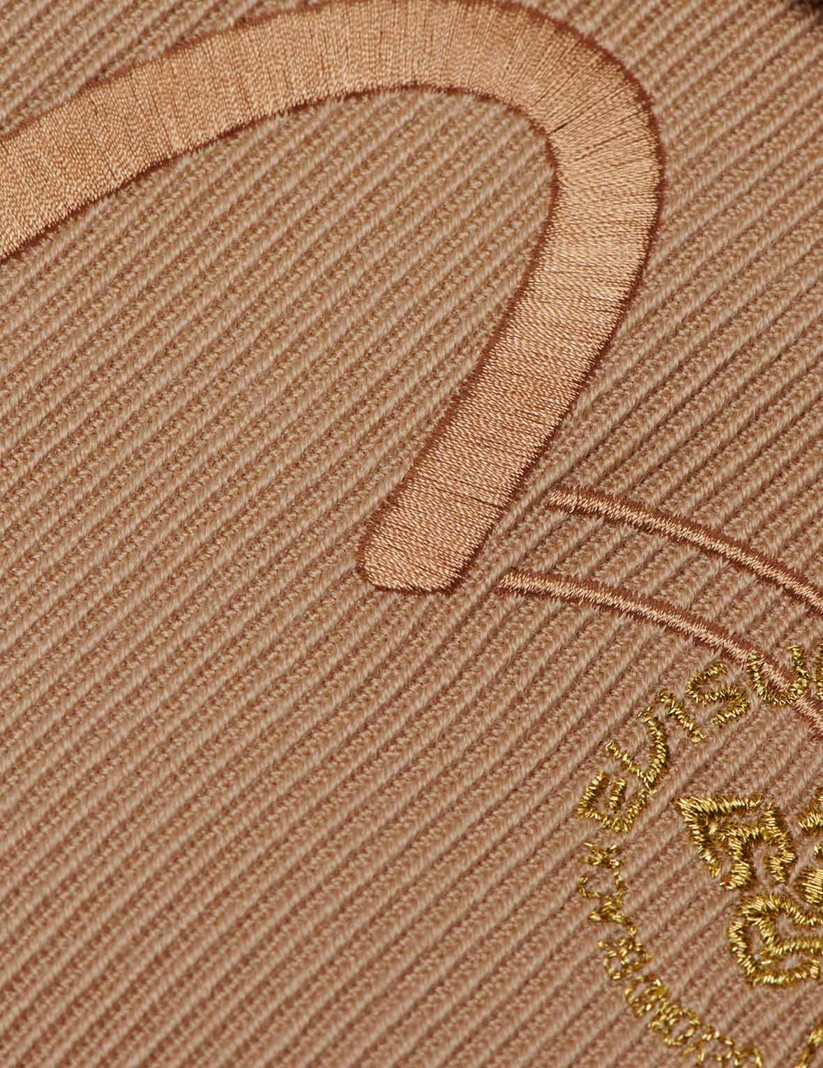 海鷗刺繡工裝褲