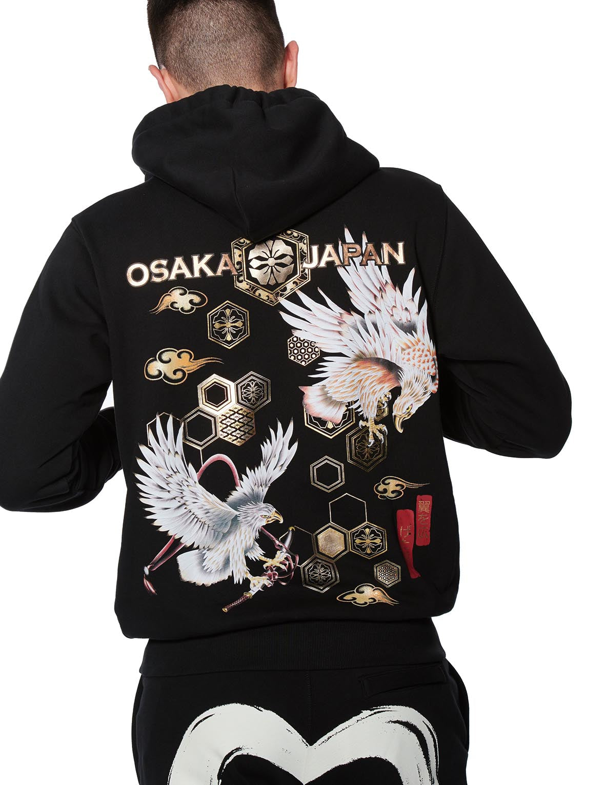 Double Taka Print Hoodie