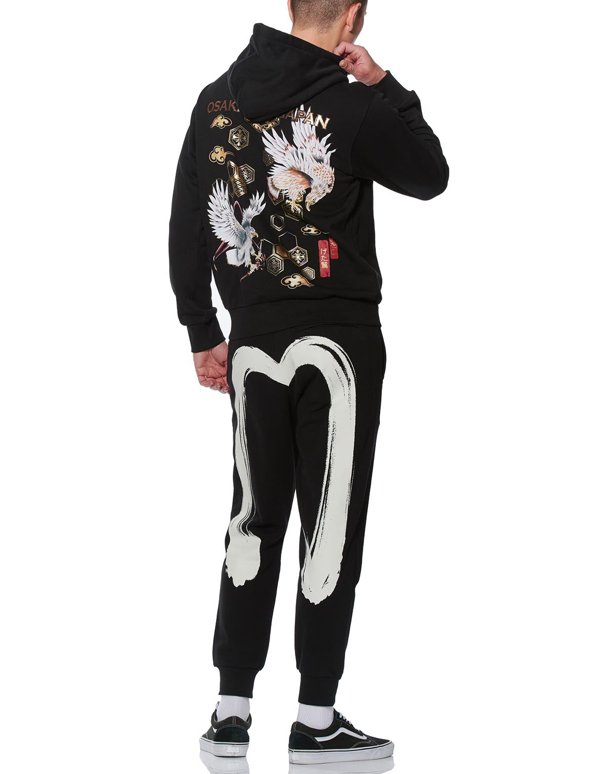 Double Taka Print Hoodie