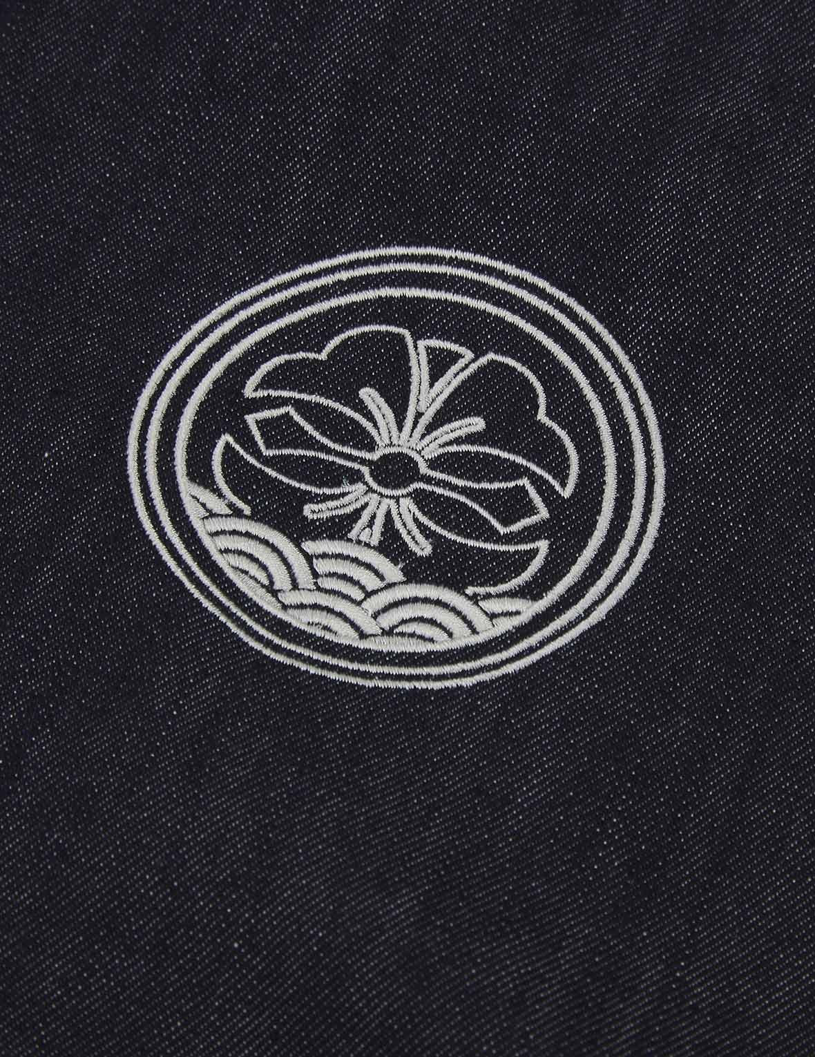 海神刺繡拼布夾棉橫須賀外套