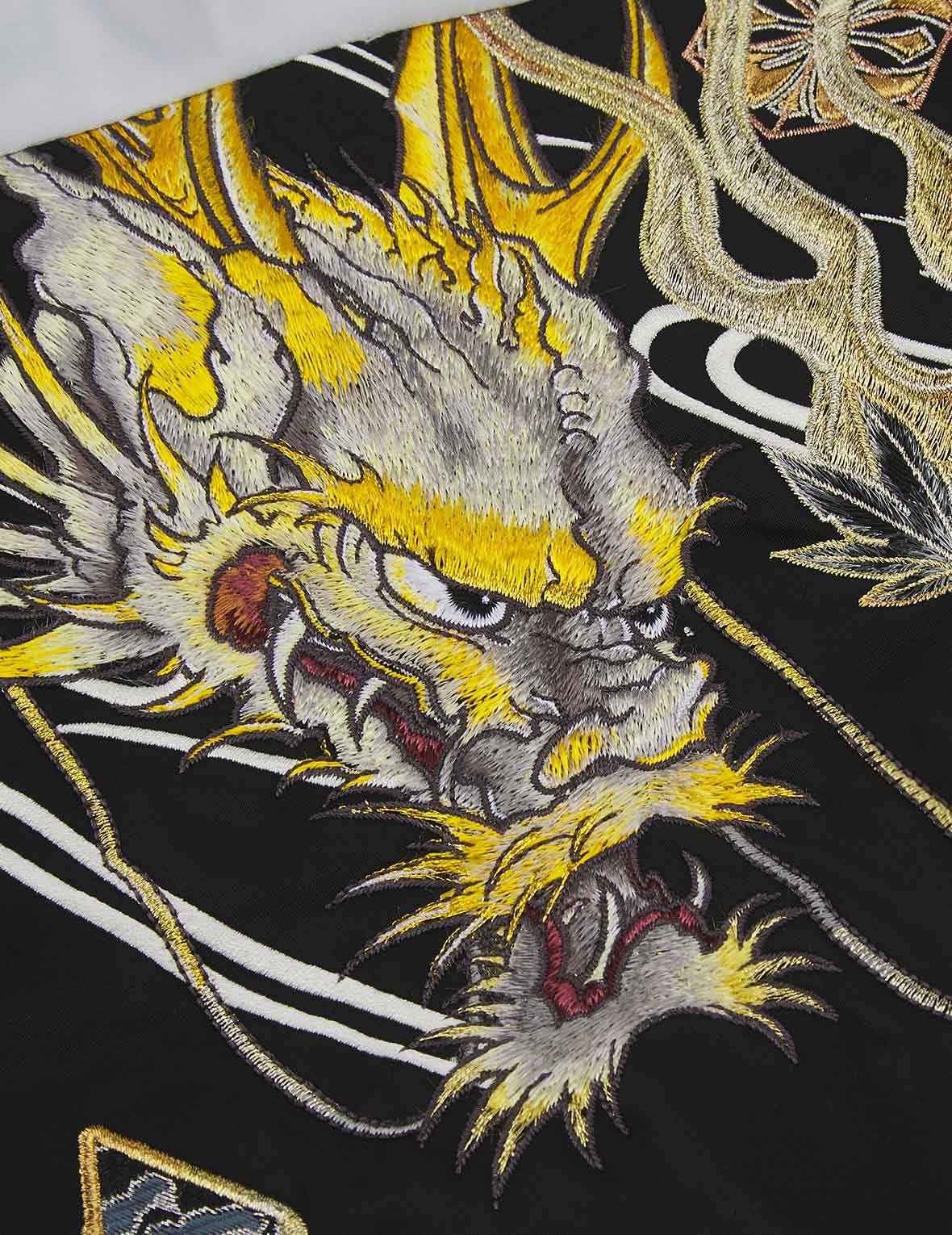 海神刺繡拼布夾棉橫須賀外套