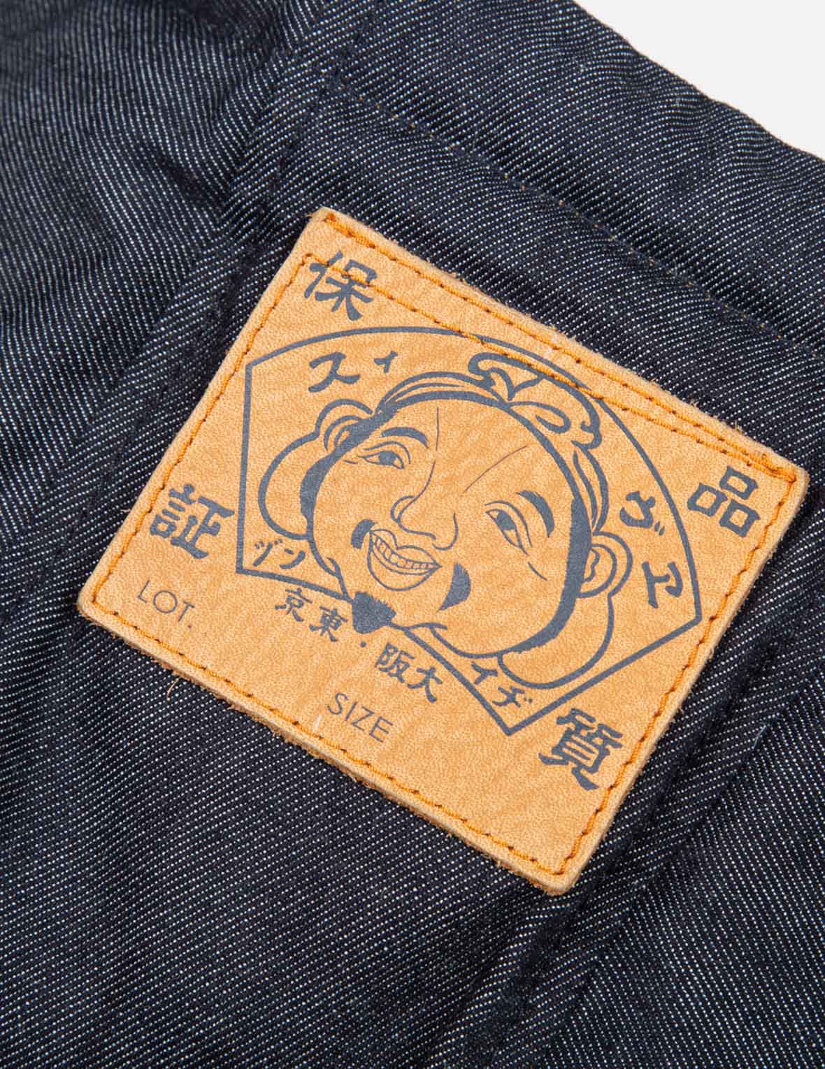 大M印花拼布羽絨外套