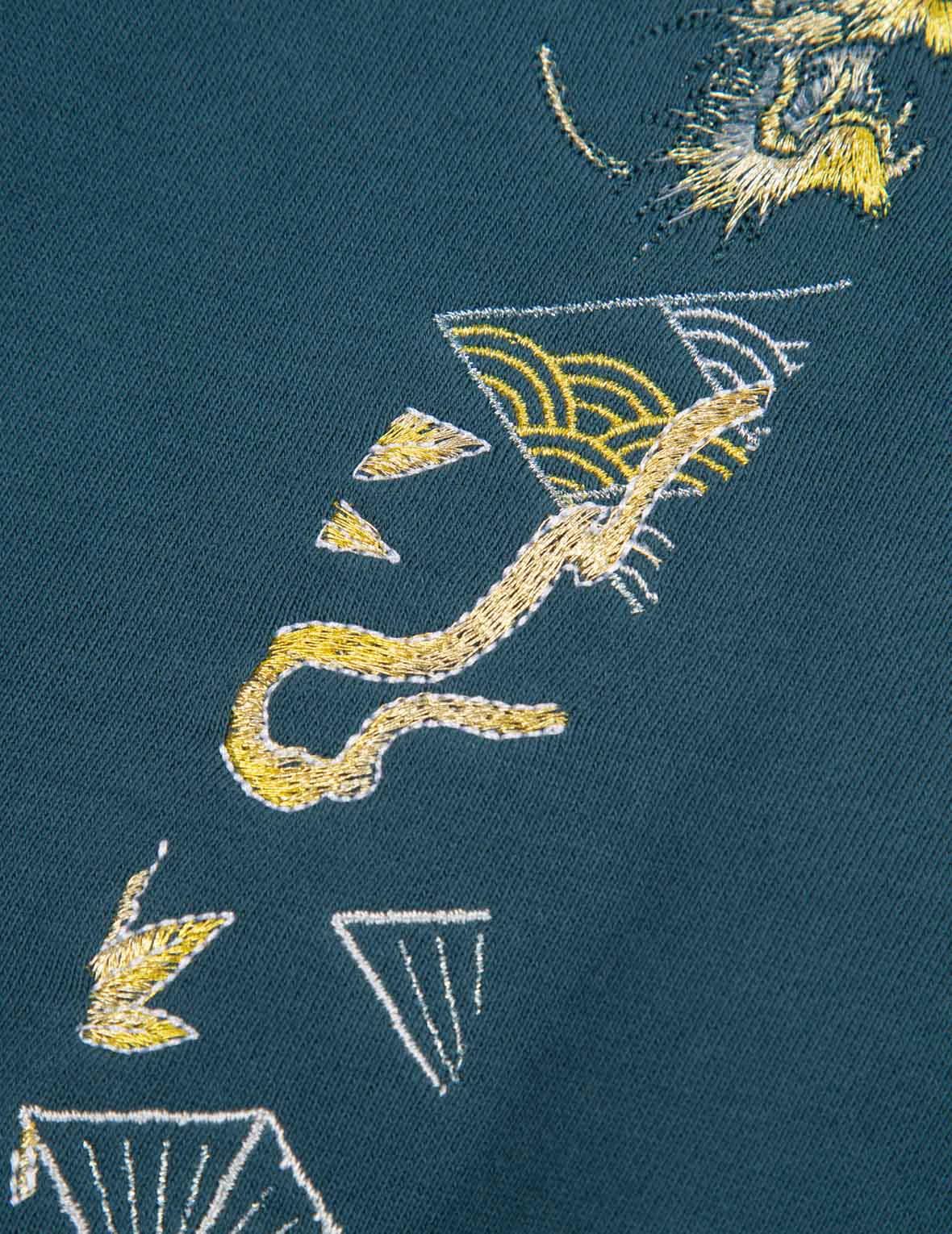 龍紋大M刺繡衛衣