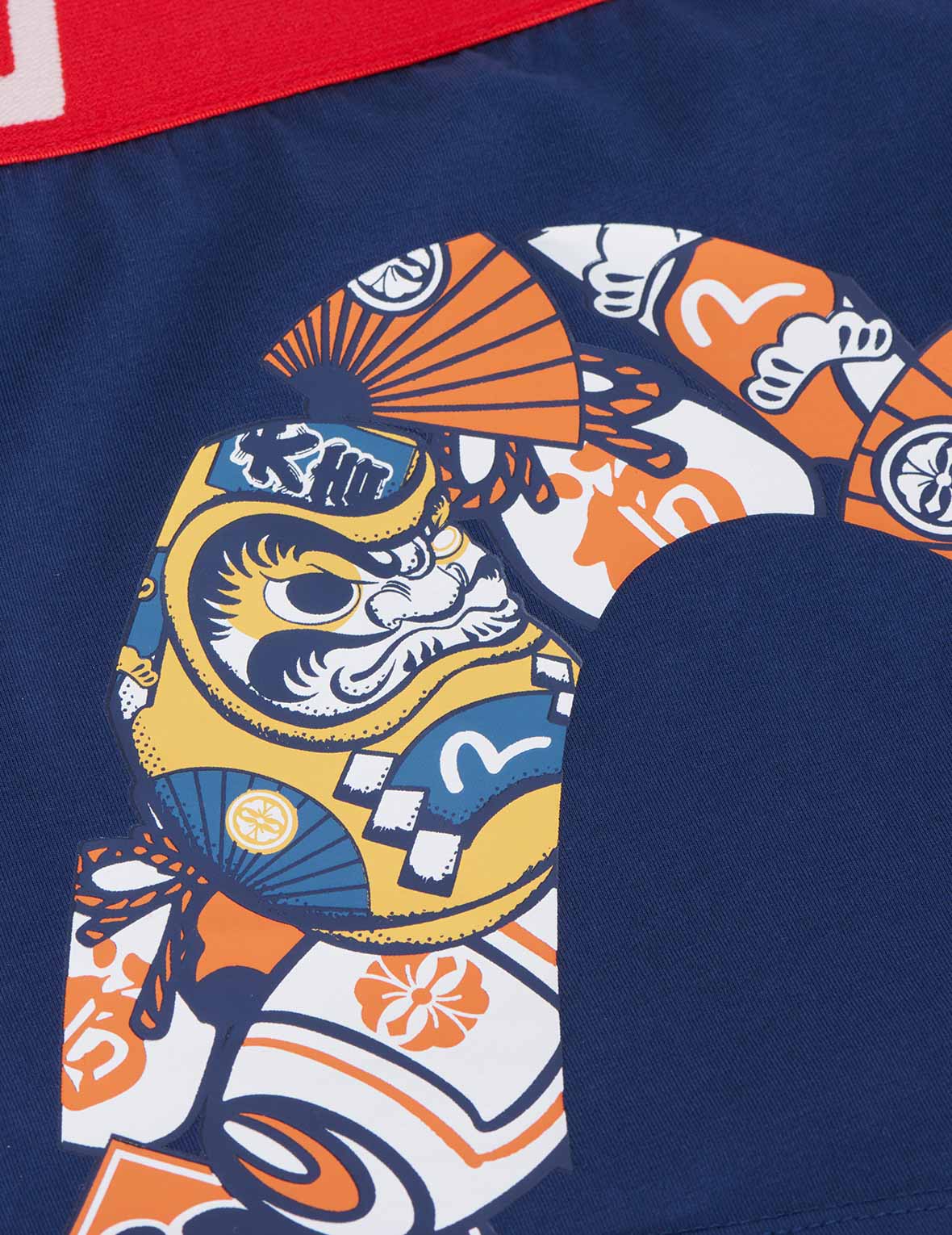 緣起物組合“躲貓貓” 圖案大M印花平角內褲