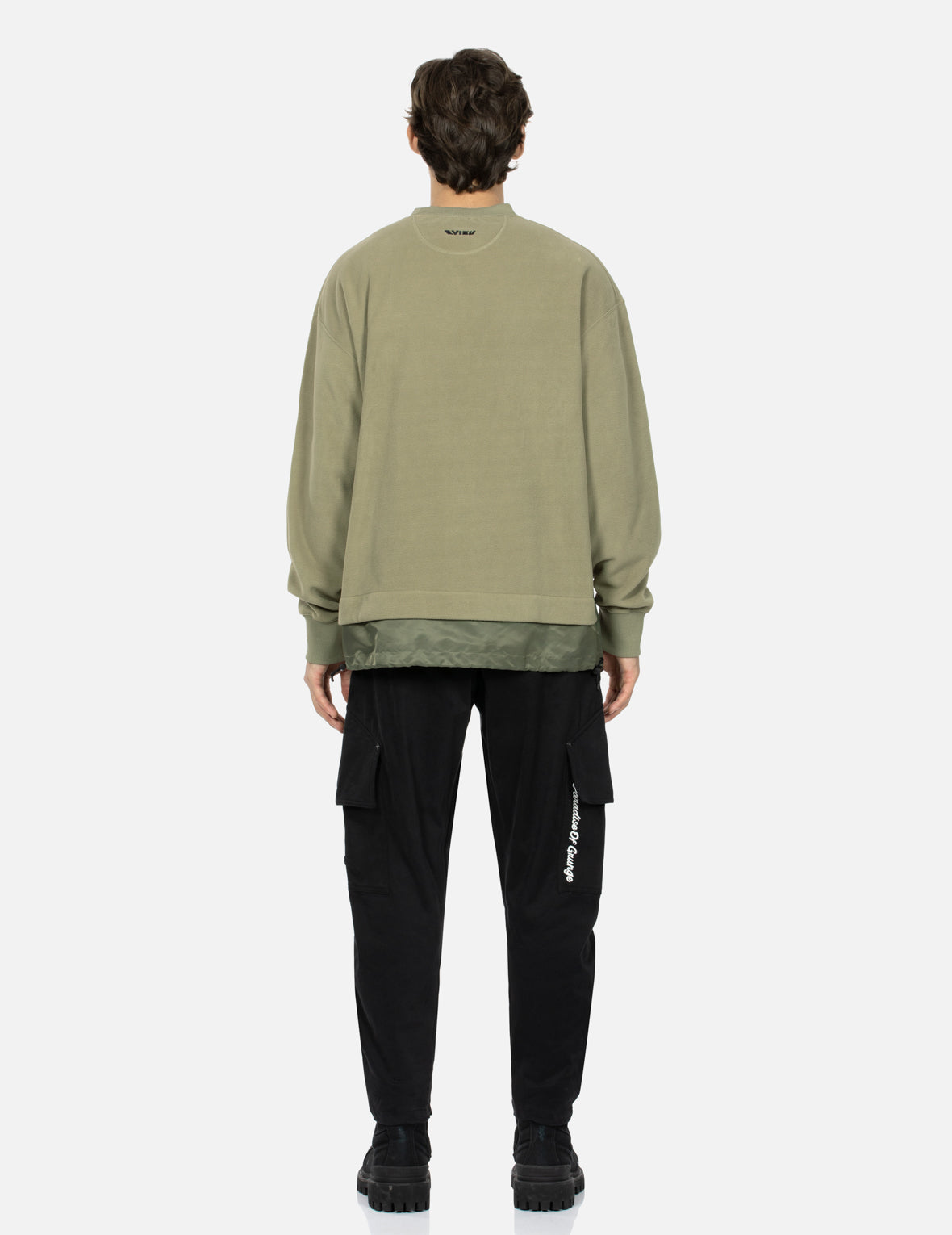 Slogan Embroidery 3D Fit Cargo Pants