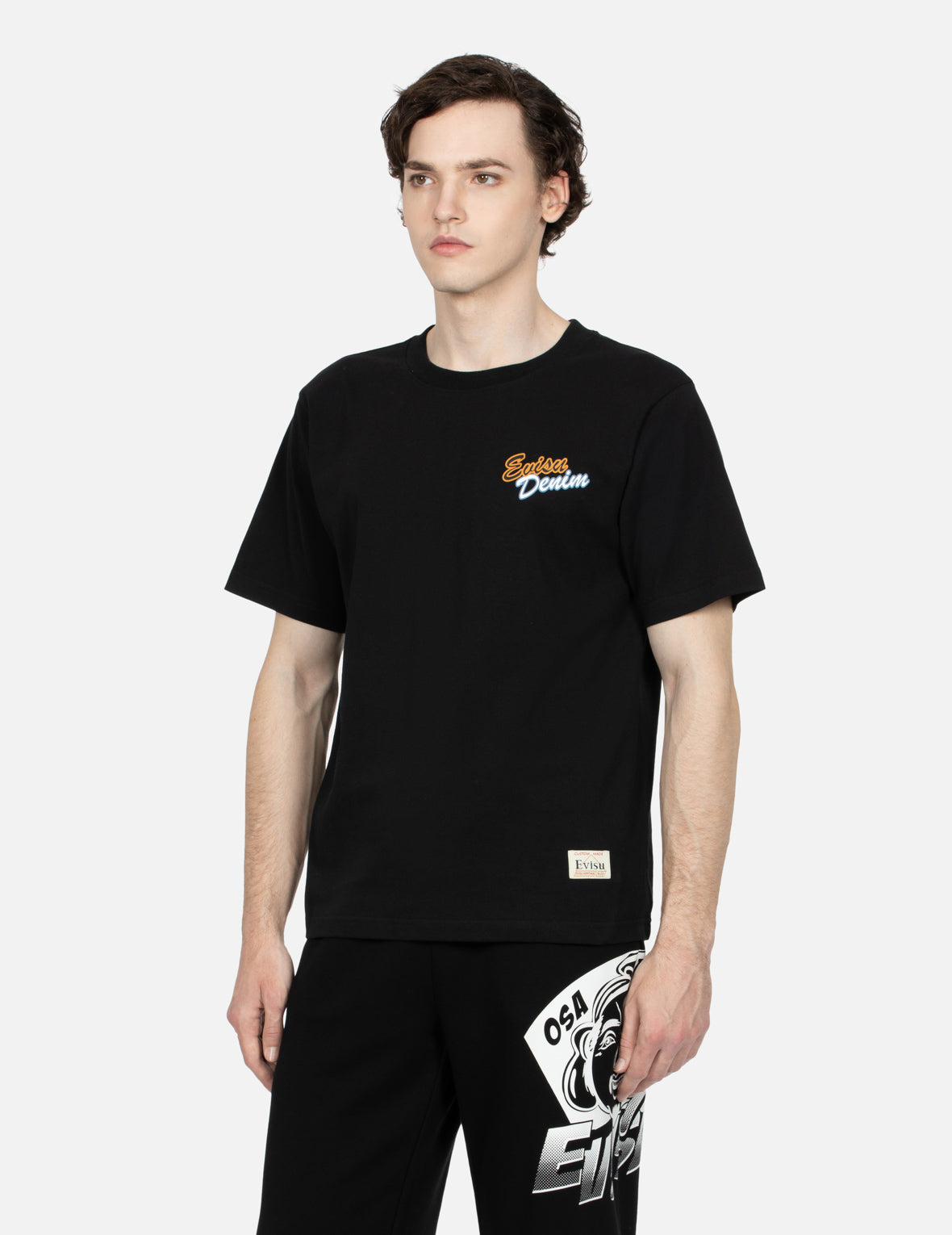 Hyottoko Festival Print Regular Fit T-shirt