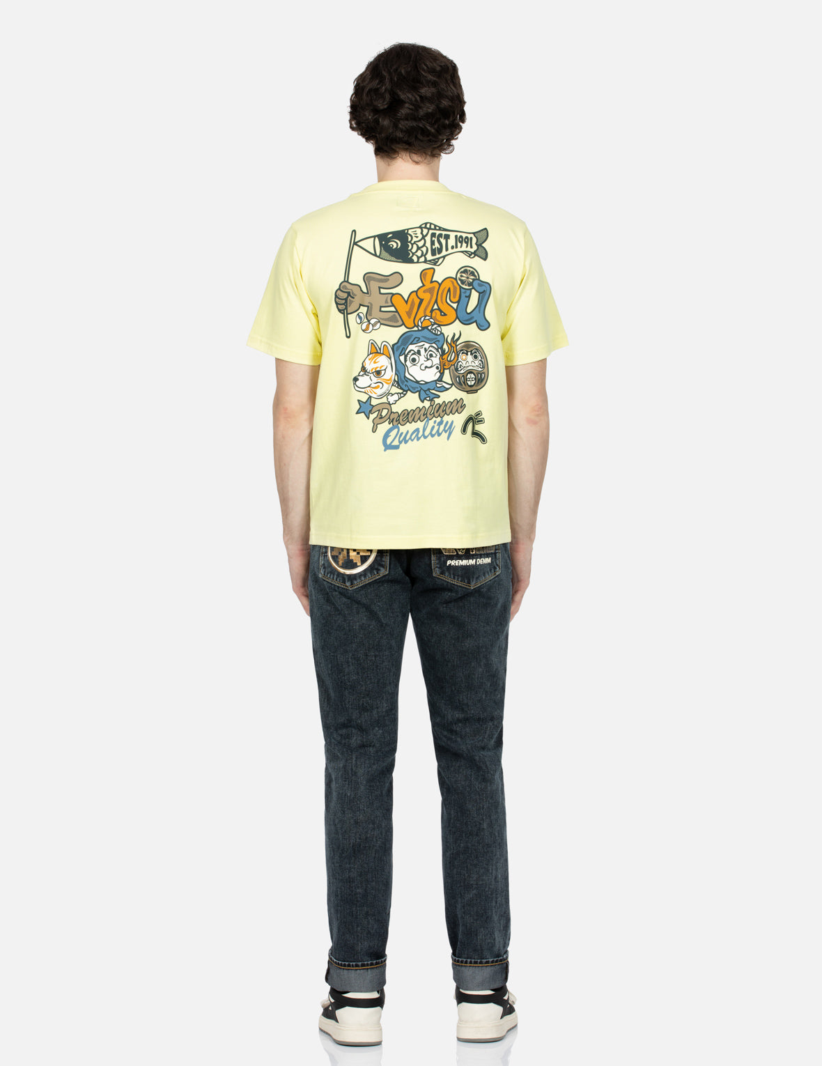 Hyottoko Festival Print Regular Fit T-shirt