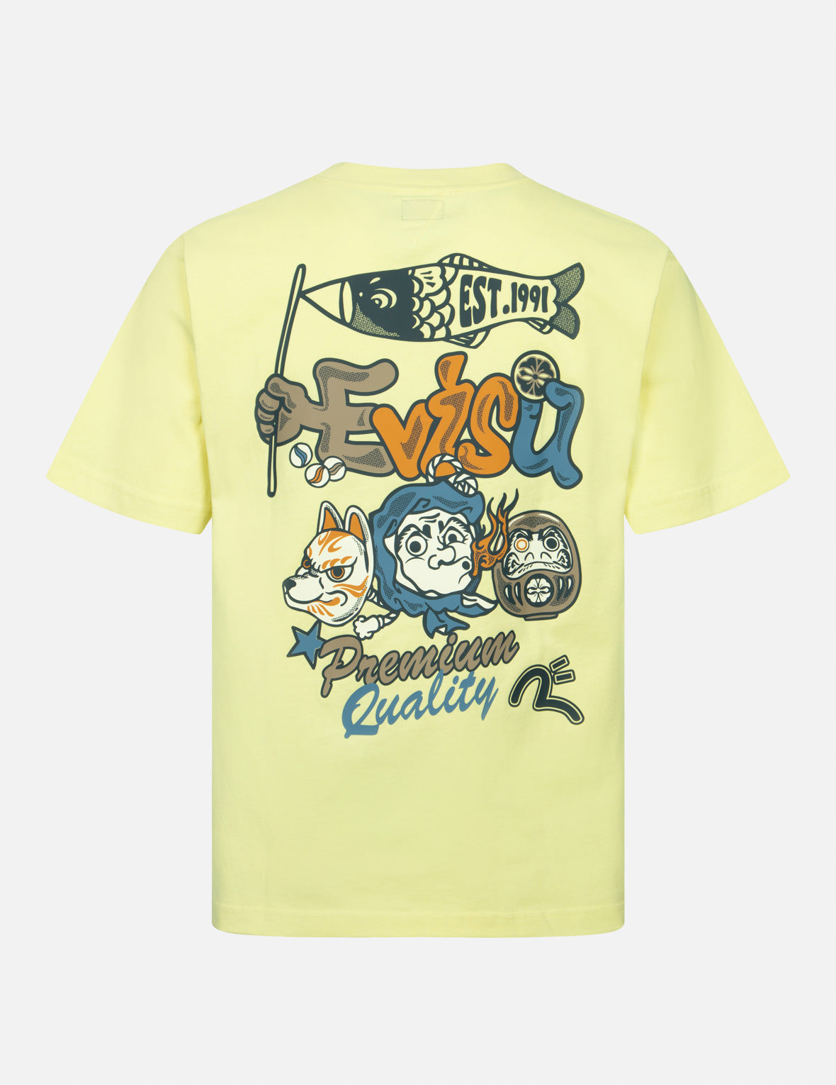 Hyottoko Festival Print Regular Fit T-shirt