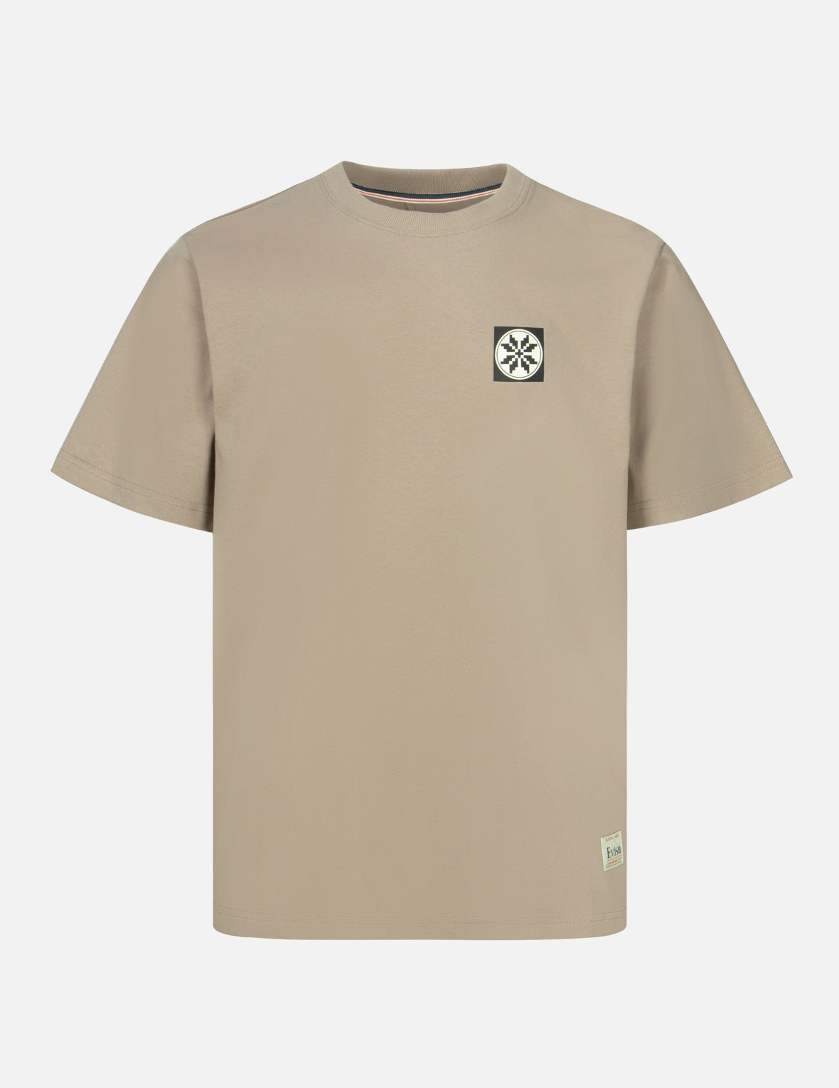 Kumadori Daruma and Lantern Print Regular Fit T-shirt