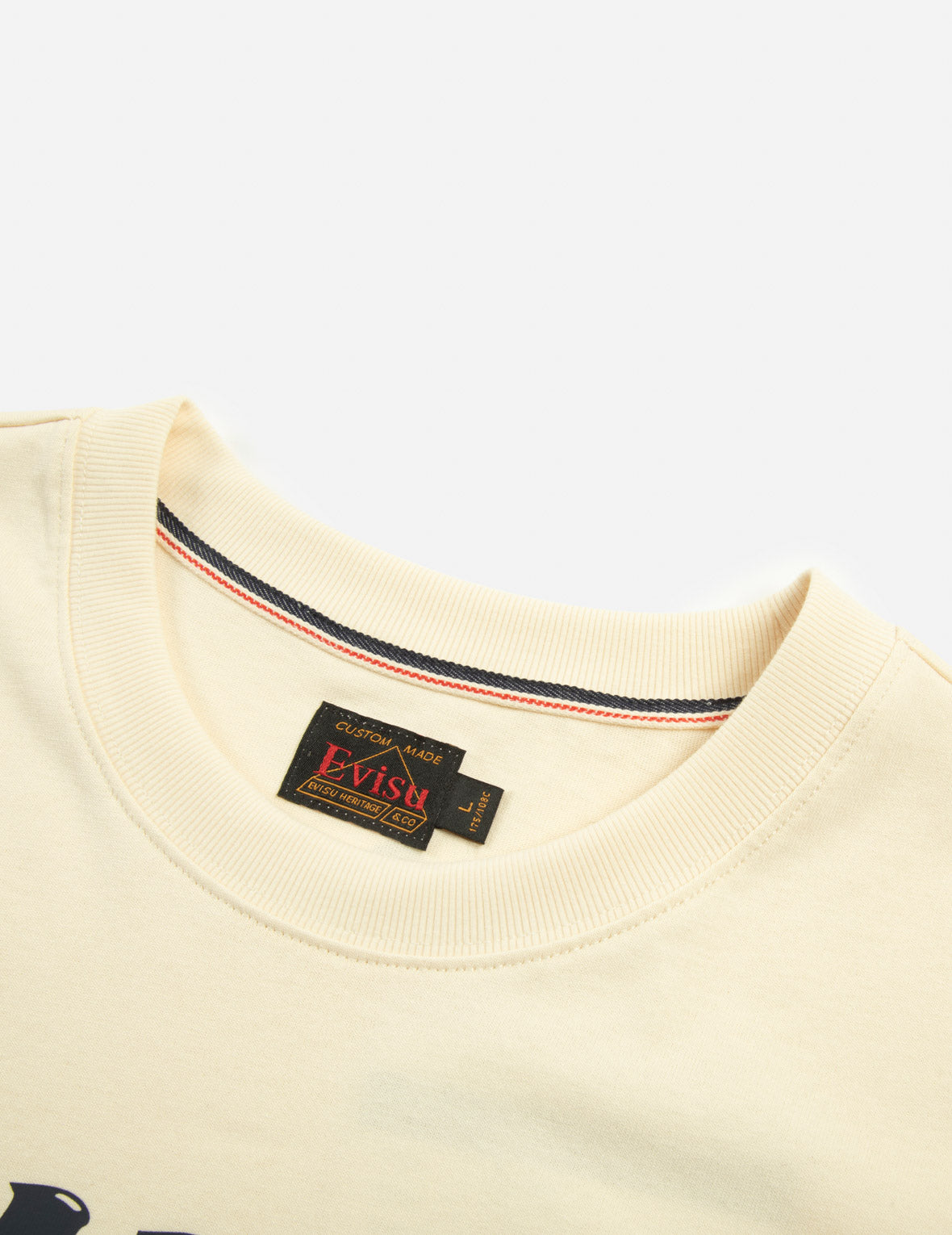 Kumadori Daruma Print Regular Fit T-shirt