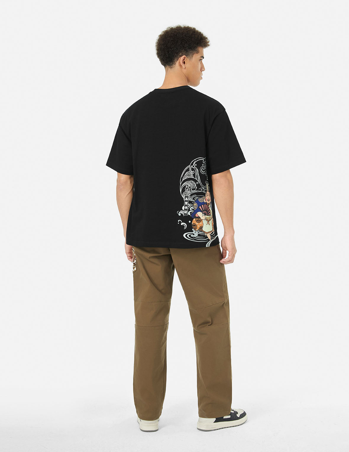 Ebisu Print Relax Fit T-Shirt