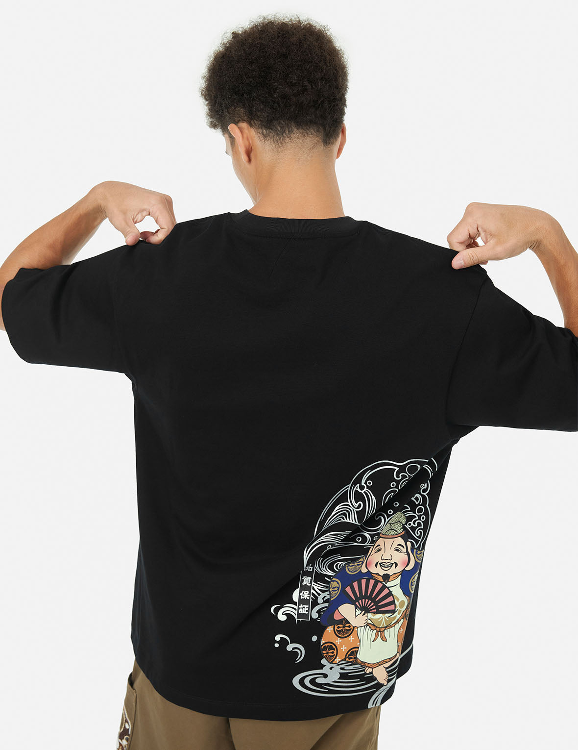 Ebisu Print Relax Fit T-Shirt